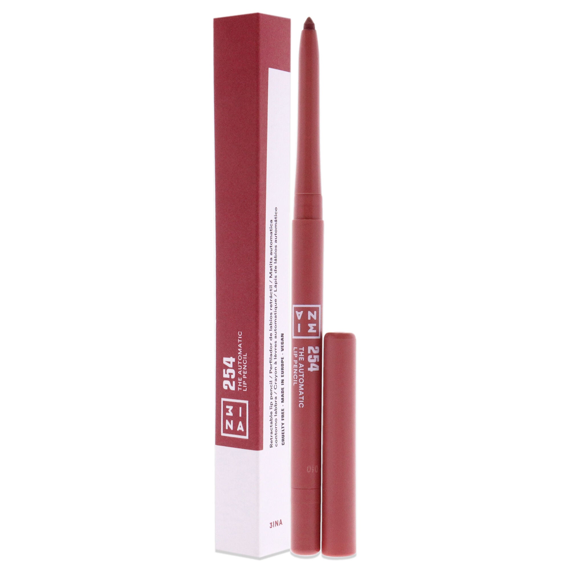 The Automatic Lip Pencil - 254 by 3INA for Women - 0.01 oz Lip Pencil, , alternate image number 7
