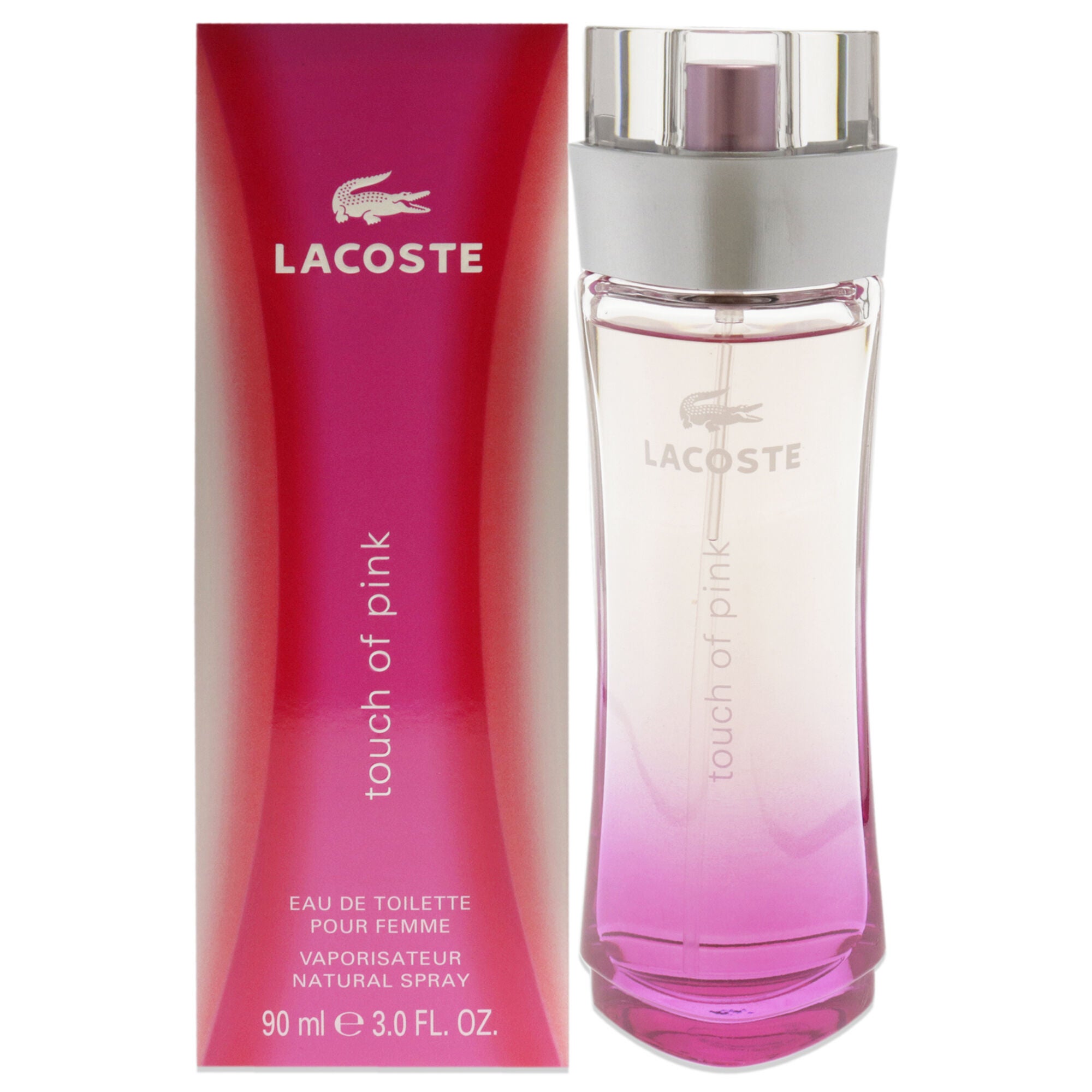 Touch of Pink by Lacoste for Women - 3 oz EDT Spray, See Description, hi-res image number 0