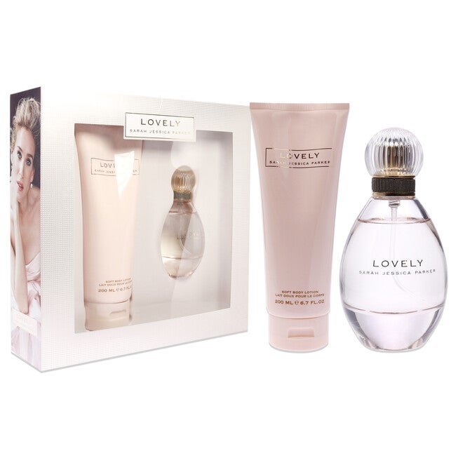 Lovely by Sarah Jessica Parker for Women - 2 Pc Gift Set 1.7oz EDP Spray, 6.7oz Soft Body Lotion, NA, alternate image number null