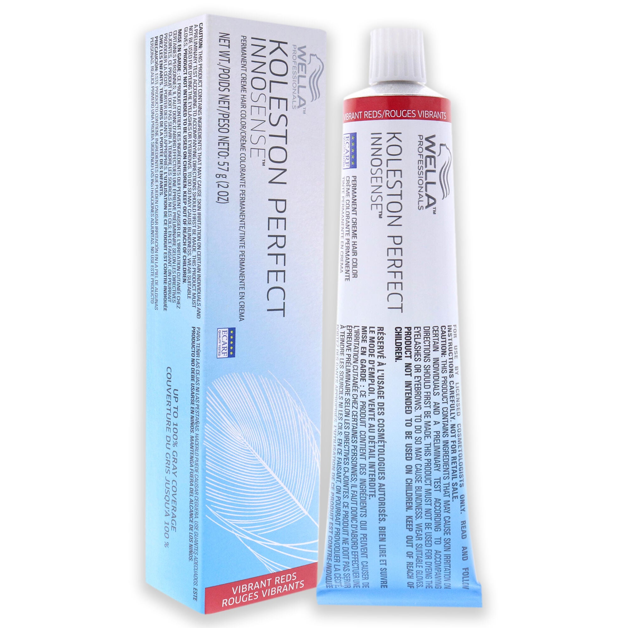 Koleston Perfect Innosense Permanent Creme Hair Color - 10 95 Lightest Blonde-Cendre Red Violet by Wella for Unisex - 2 oz Hair Color, See Description, alternate image number 2