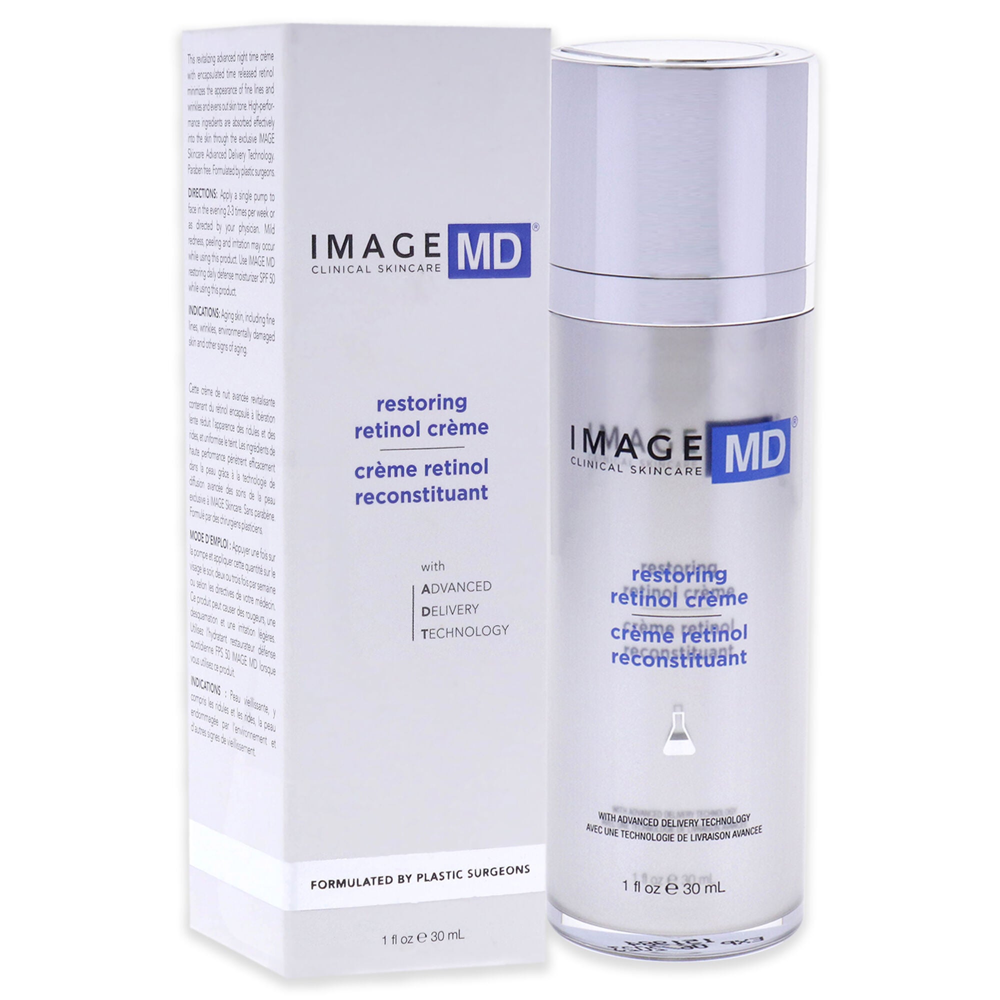 MD Restoring Retinol Creme by Image for Unisex - 1 oz Cream, See Description, alternate image number 2