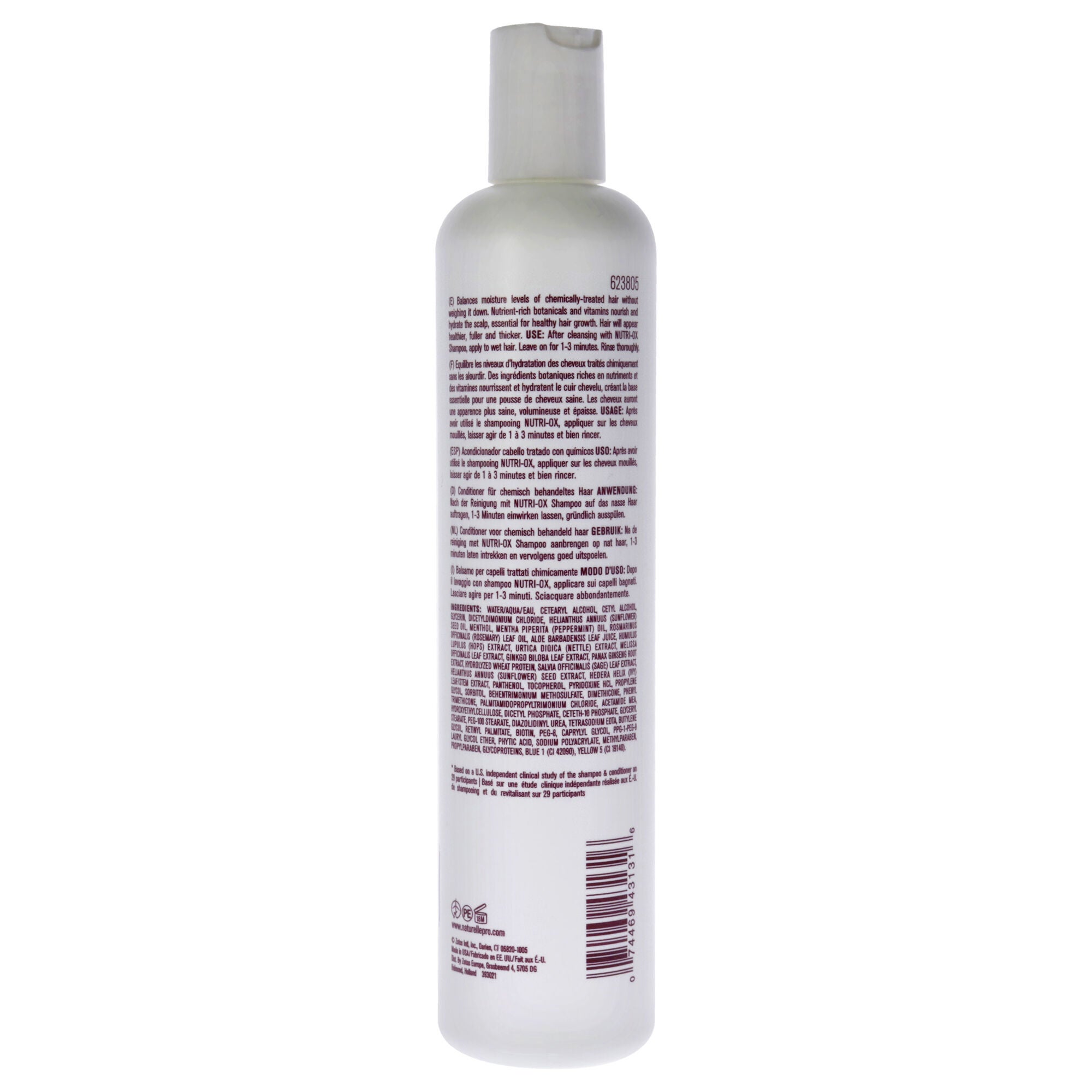 Chemically-Treated Hair Conditioner by Nutri-Ox for Unisex - 12 oz Conditioner, See Description, alternate image number 1