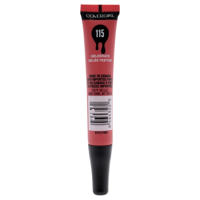 Melting Pout Liquid Lipstick - 115 Gelebrate by CoverGirl for Women - 0.27 oz Lipstick, , alternate image number 3