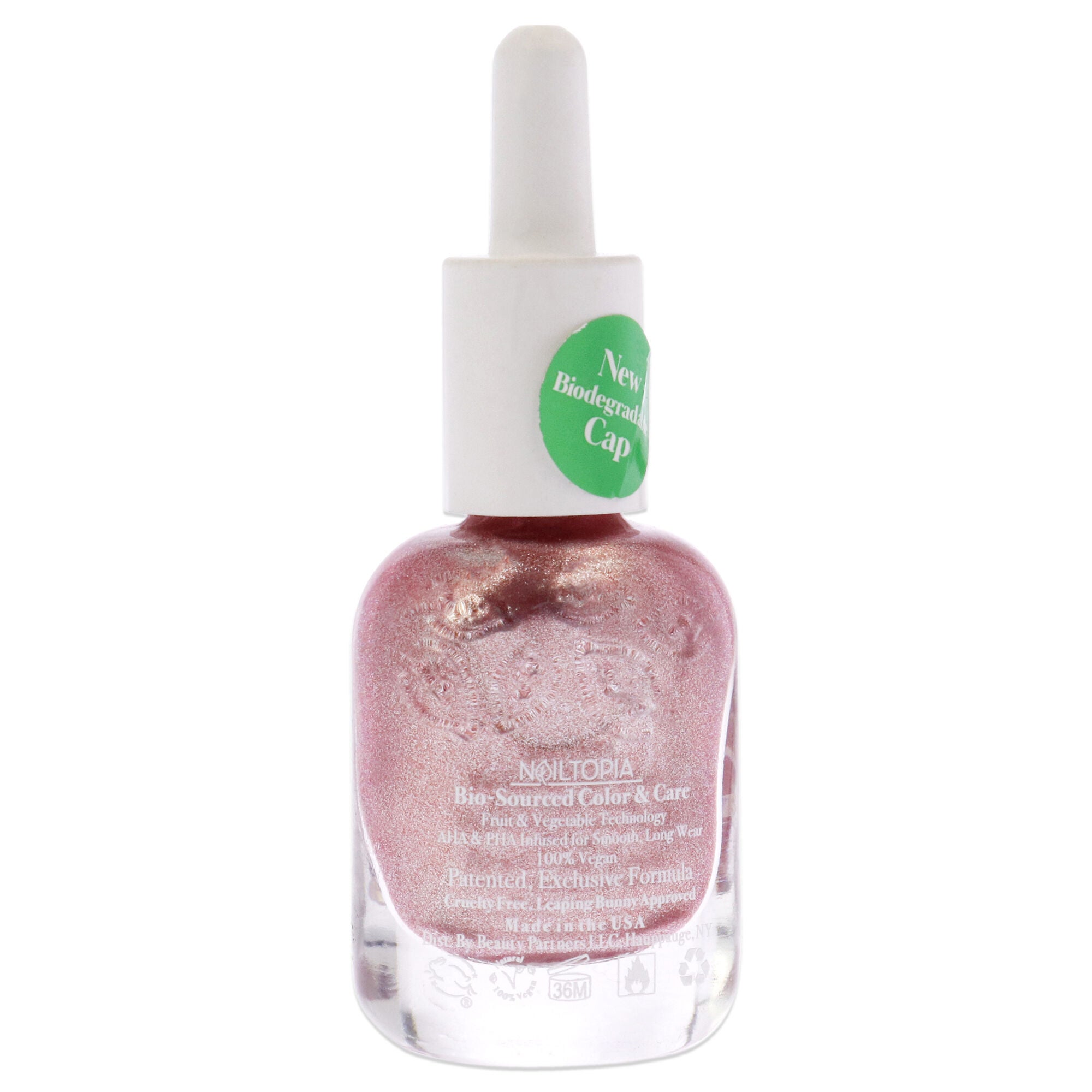 Bio-Sourced Chip Free Nail Lacquer - Nails and Tiaras by Nailtopia for Women - 0.41 oz Nail Polish, See Description, alternate image number 1