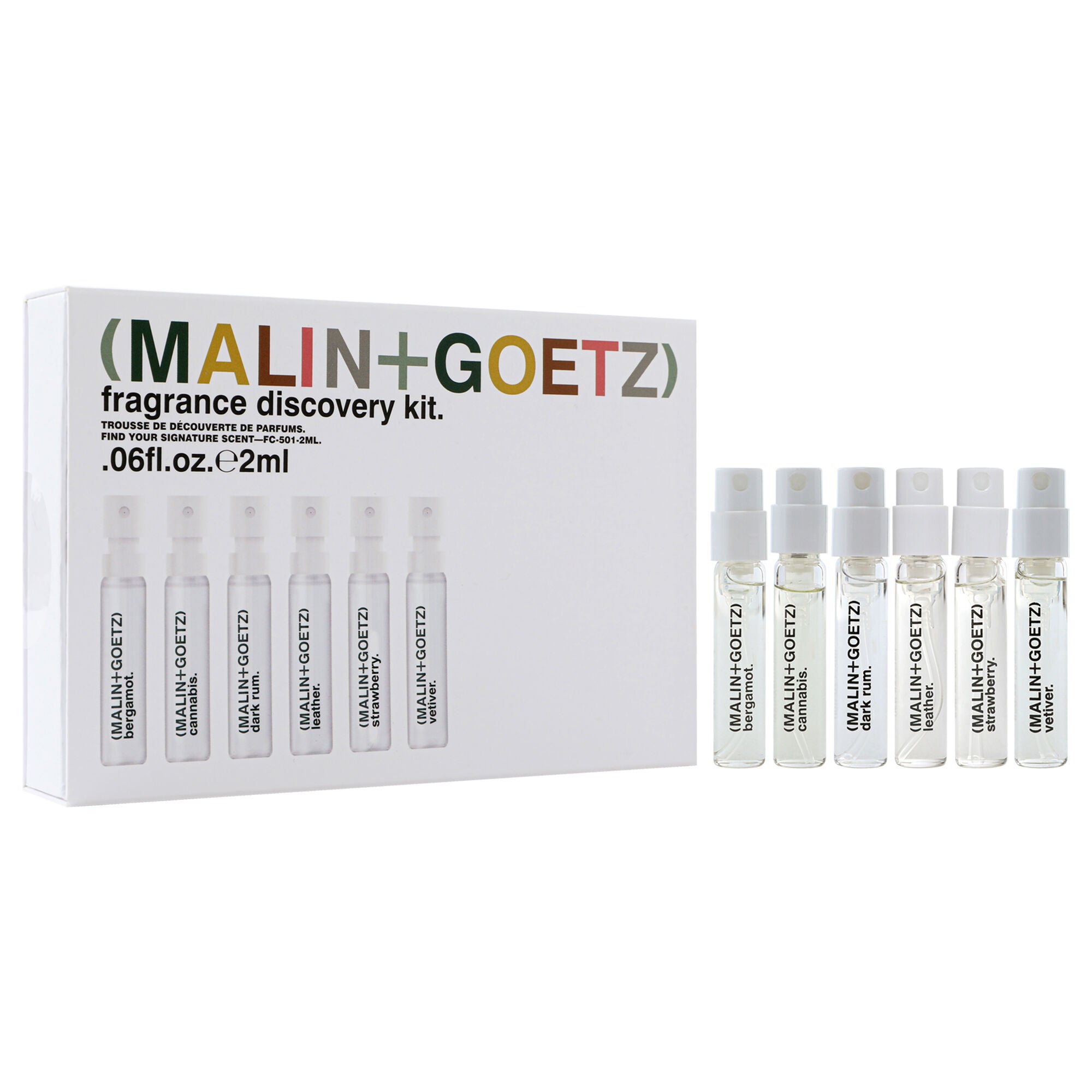 Fragrance Discovery Kit by Malin + Goetz for Unisex - 6 Pc Mini Gift Set 0.06oz, See Description, alternate image number 2