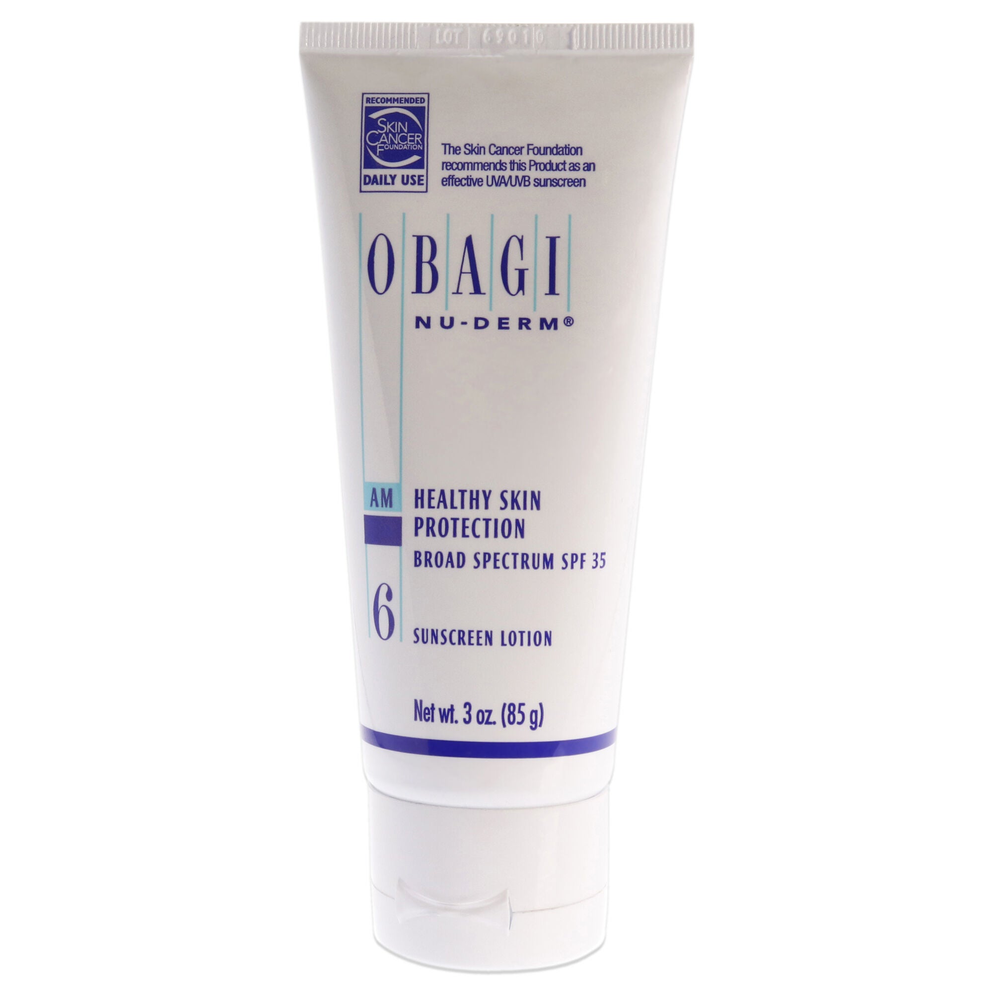 Obagi Nu-Derm 6 AM Healthy Skin Protection SPF 35 by Obagi for Women - 3 oz Sunscreen, See Description, hi-res image number 0