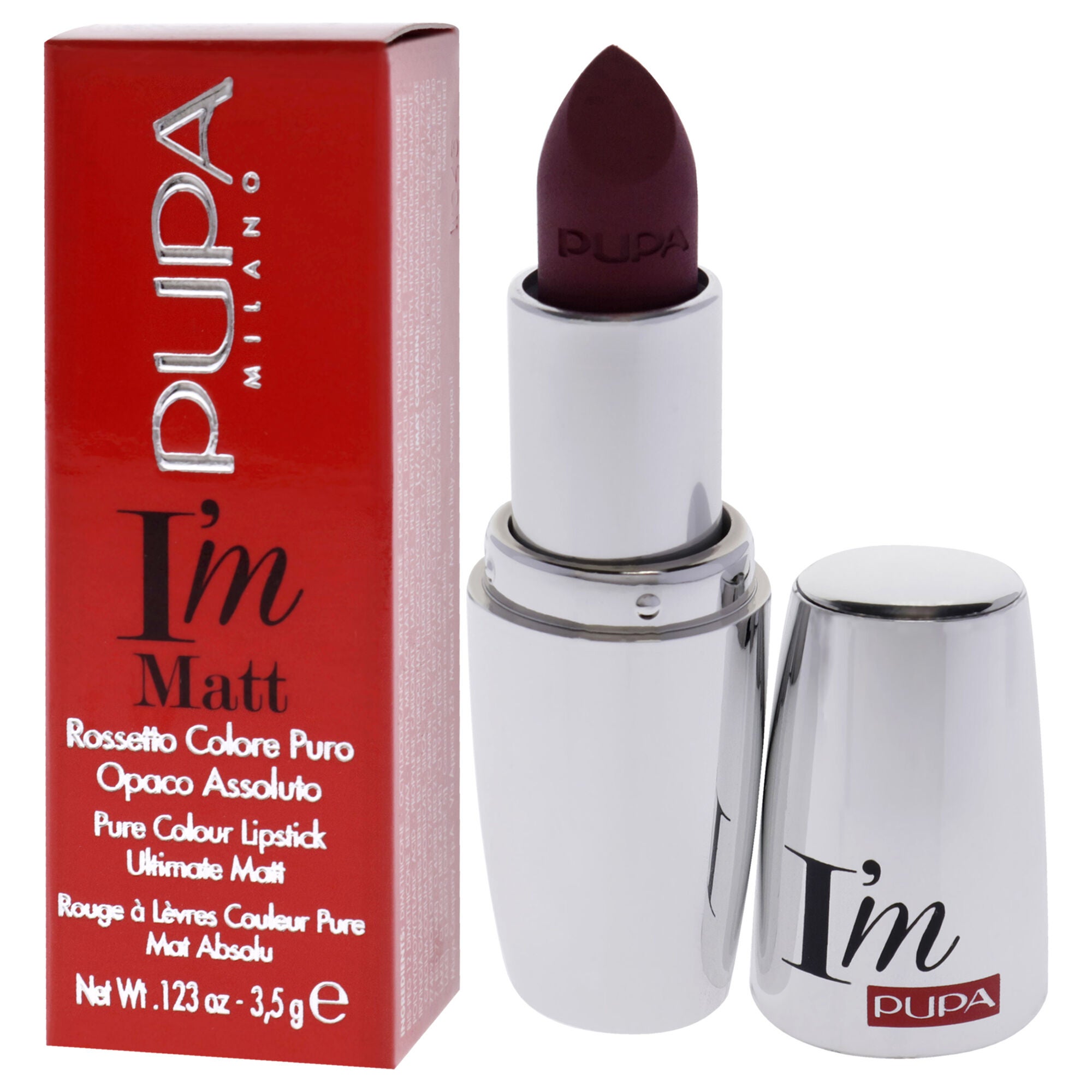 I Am Matte Pure Colour Lipstick - 032 Fancy Mauve by Pupa Milano for Women - 0.123 oz Lipstick, See Description, alternate image number 2