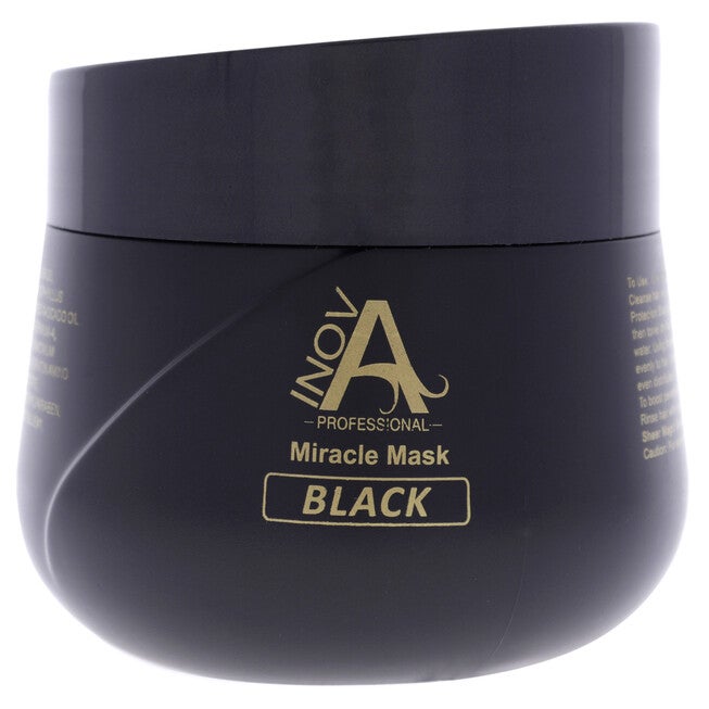Color Deposit Miracle Mask - Black by Inova Professional for Unisex - 10.2 oz Masque, See Description, hi-res image number 0