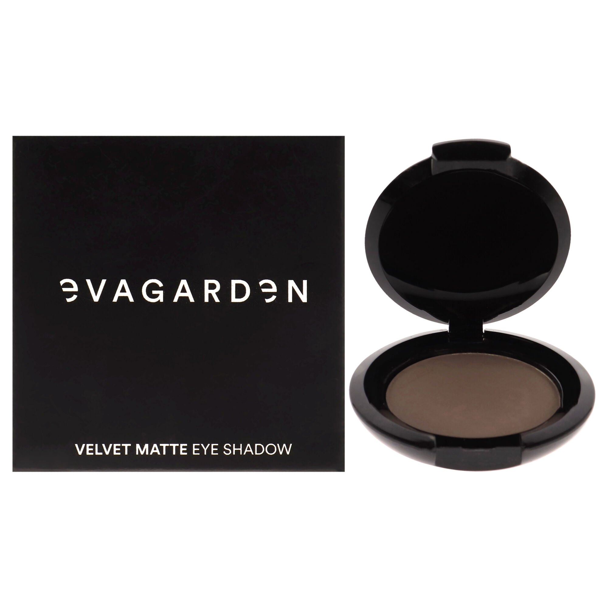 Velvet Matte Eyeshadow - 124 Iron by Evagarden for Women - 0.08 oz Eye Shadow, See Description, hi-res image number 0