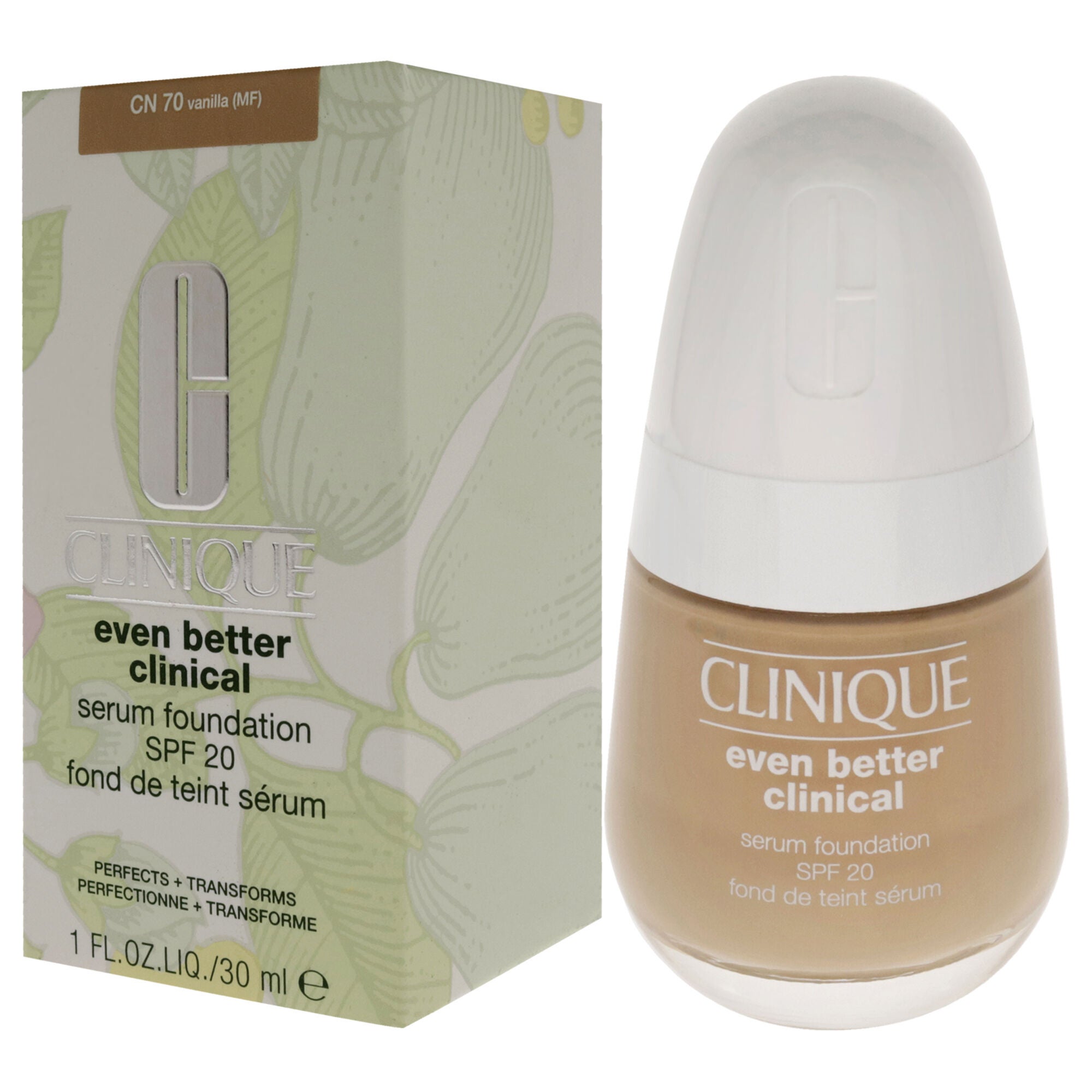 Even Better Clinical Serum Foundation SPF 20 - CN 70 Vanilla by Clinique for Women - 1 oz Foundation, See Description, alternate image number 3