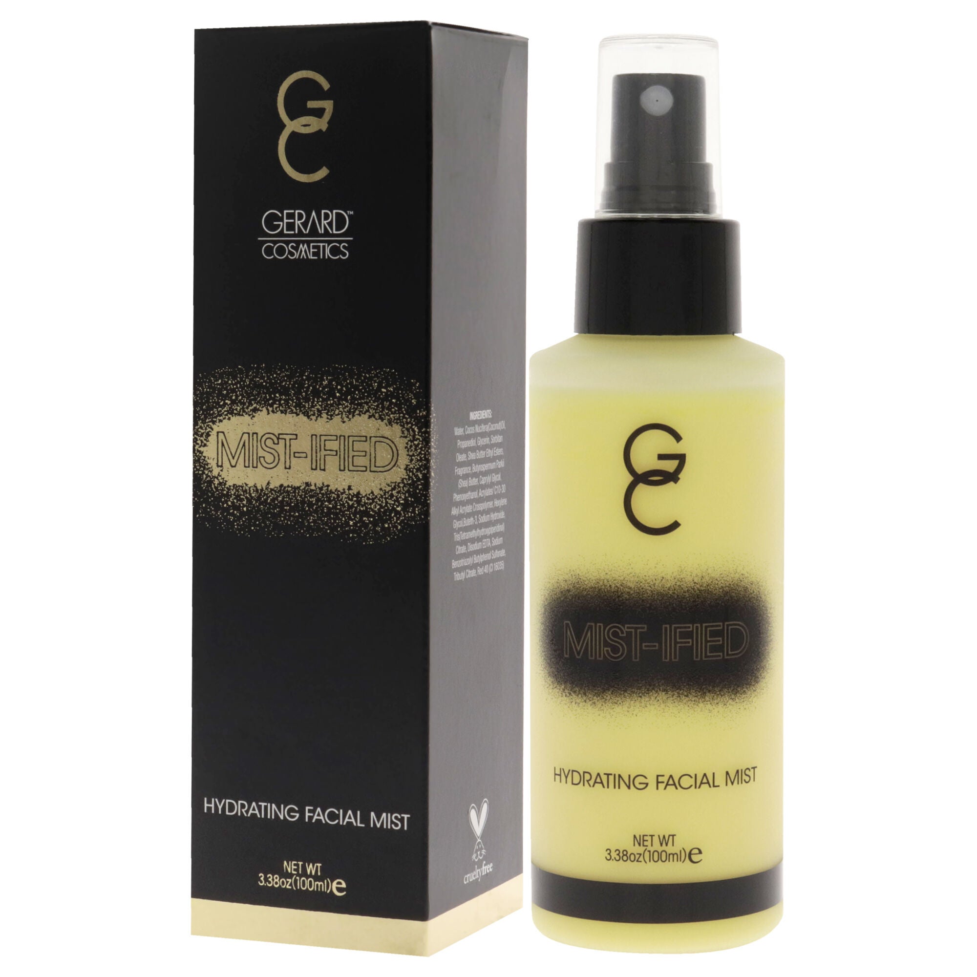Hidrating Facial Mist - Mist-ified by Gerard Cosmetic for Women - 3.38 oz Mist, See Description, alternate image number 3