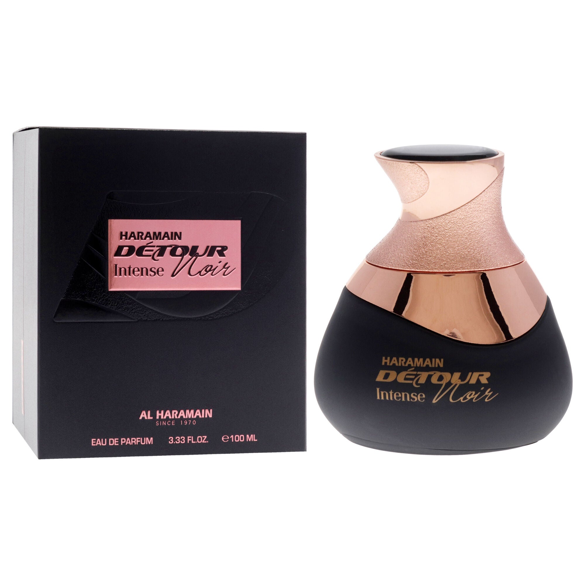 Detour Noir Intense by Al Haramain for Unisex - 3.33 oz EDP Spray, See Description, alternate image number 1