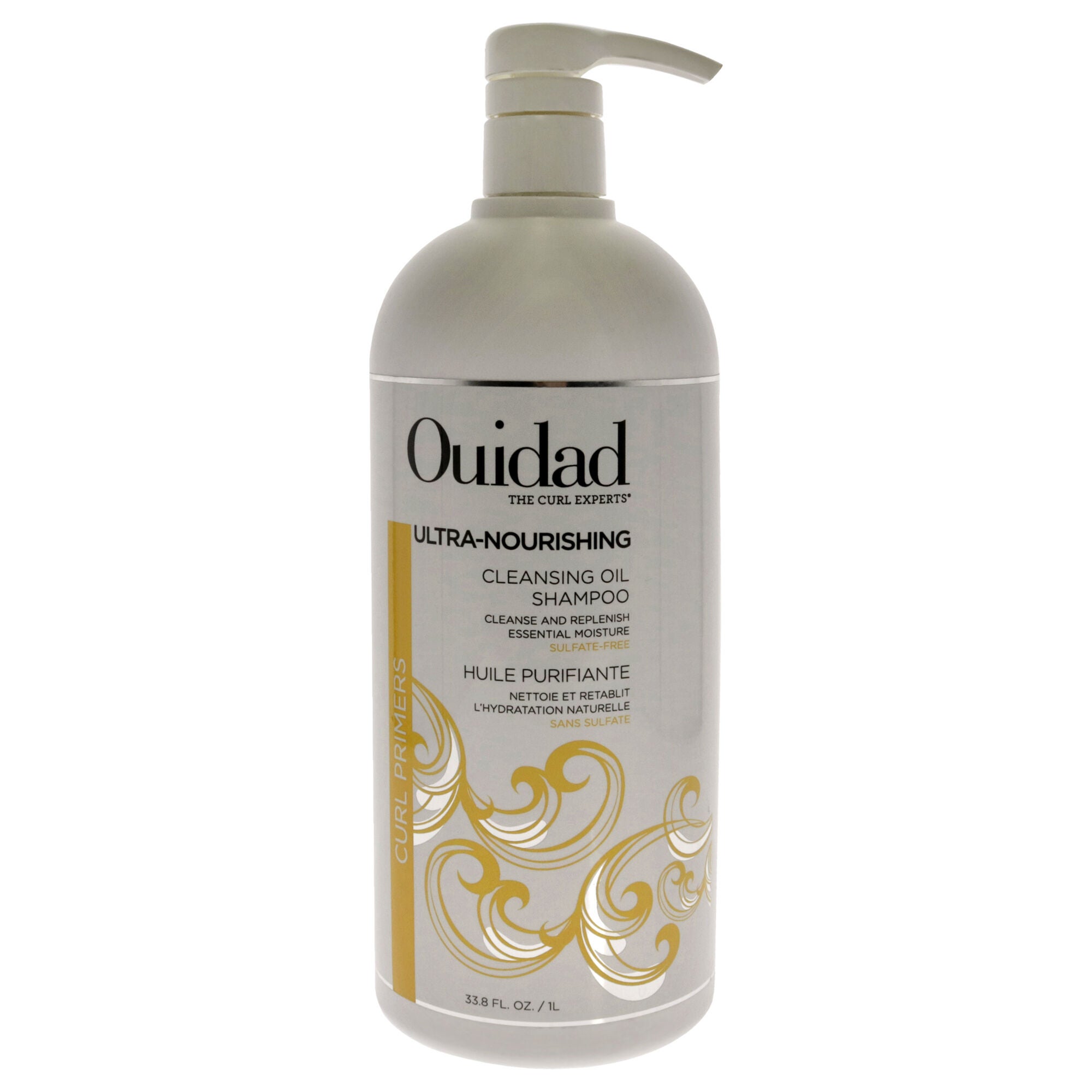 Ultra-Nourishing Cleansing Oil Shampoo by Ouidad for Unisex - 33.8 oz Shampoo, , alternate image number 2