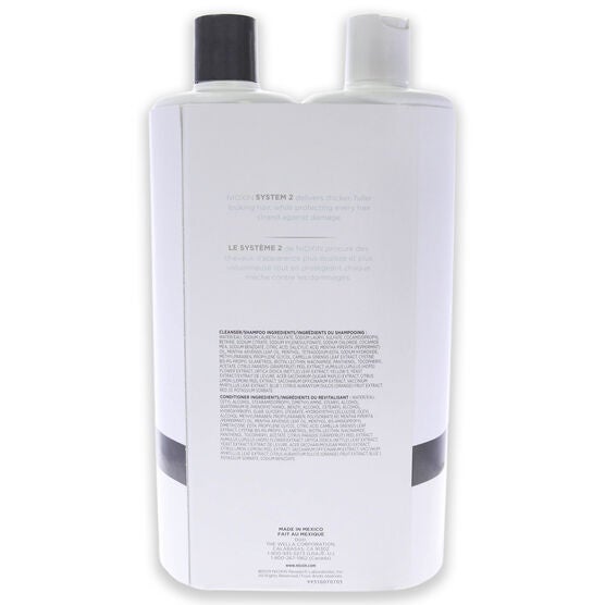 System 2 Kit by Nioxin for Unisex - 33.8oz Shampoo, Conditioner, , alternate image number null
