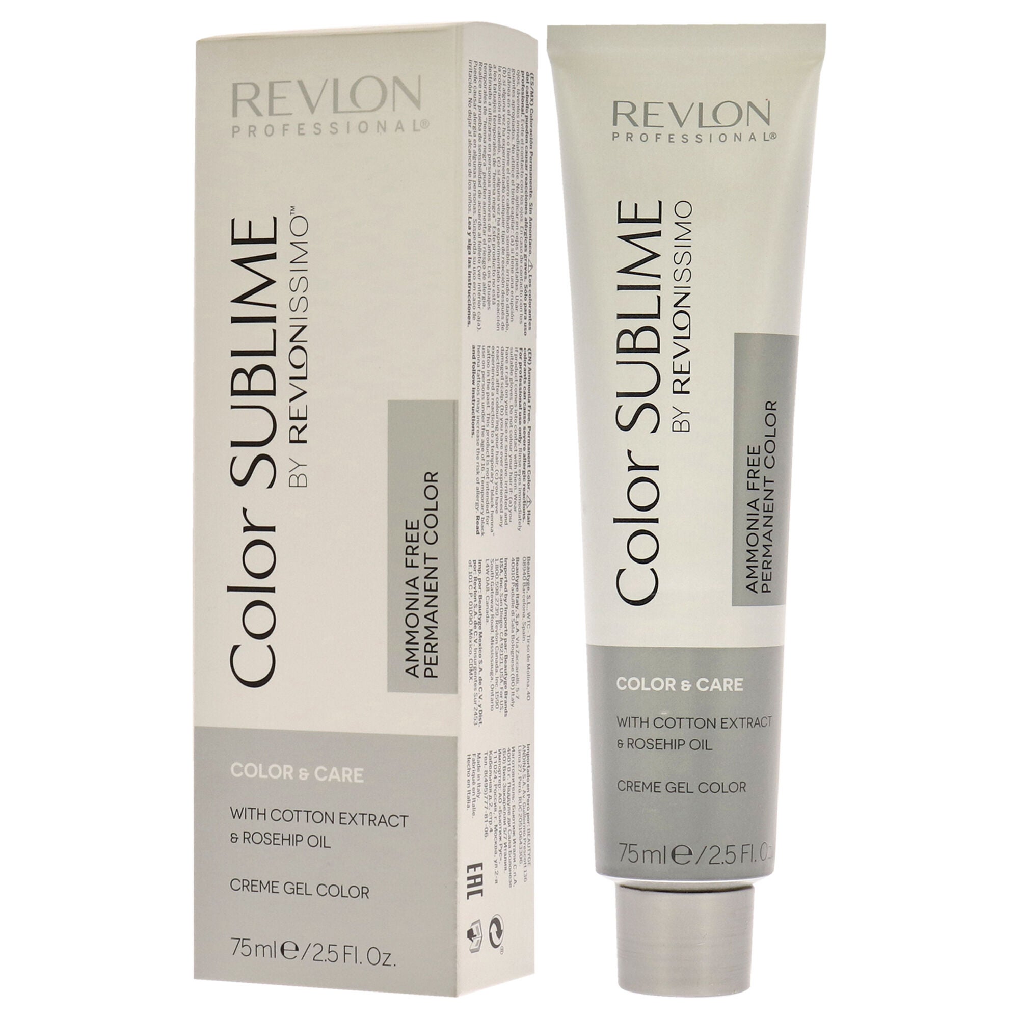 Revlonissimo Color Sublime - 4.65 Intense Medium Mahogany Red Brown by Revlon for Unisex - 2.5 oz Hair Color, , alternate image number 7