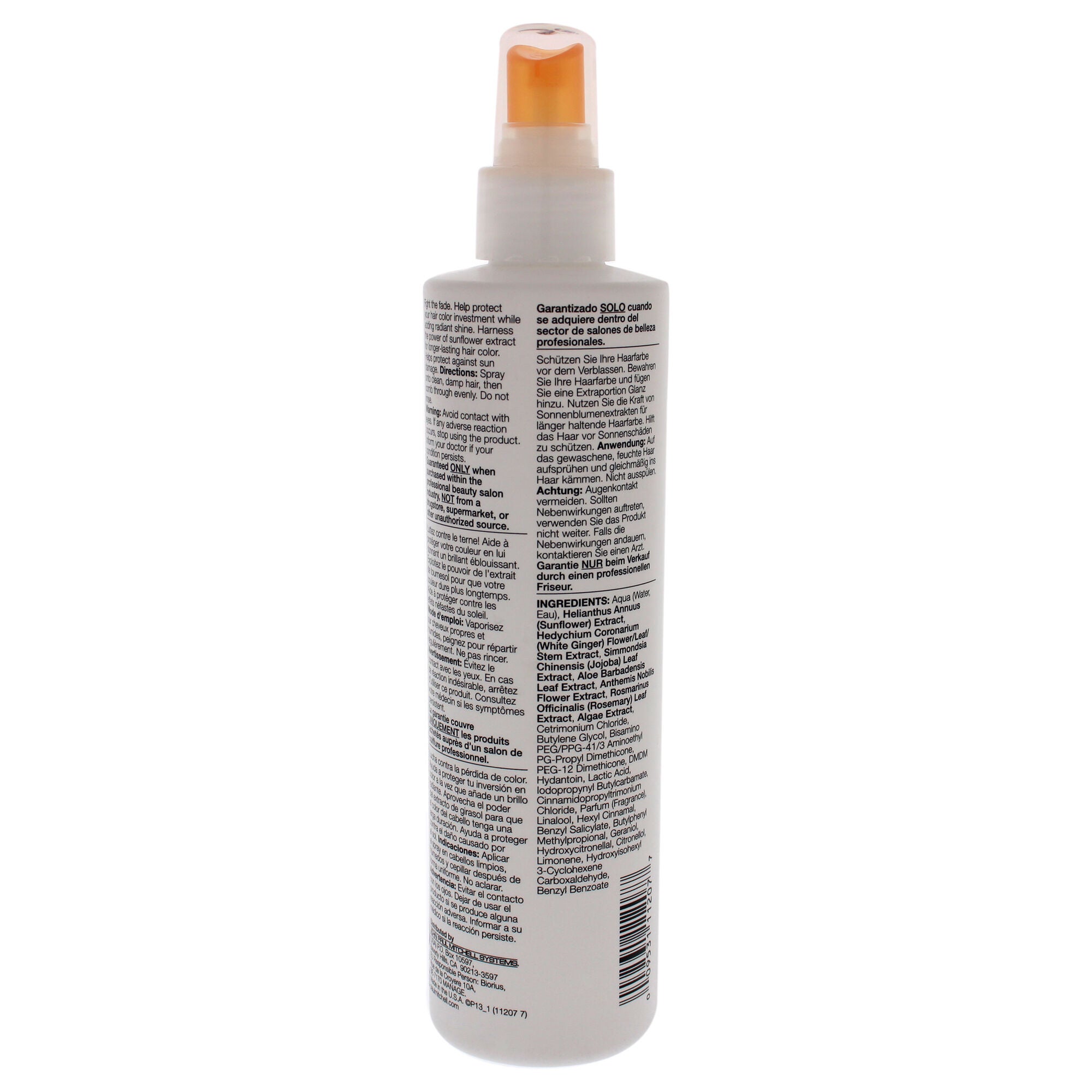 Color Protect Locking Spray by Paul Mitchell for Unisex - 8.5 oz Hairspray, See Description, alternate image number 2