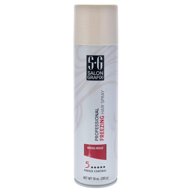 Freezing Hair Spray - Mega Hold by Salon Grafix for Unisex - 10 oz Hair Spray, See Description, hi-res image number 0
