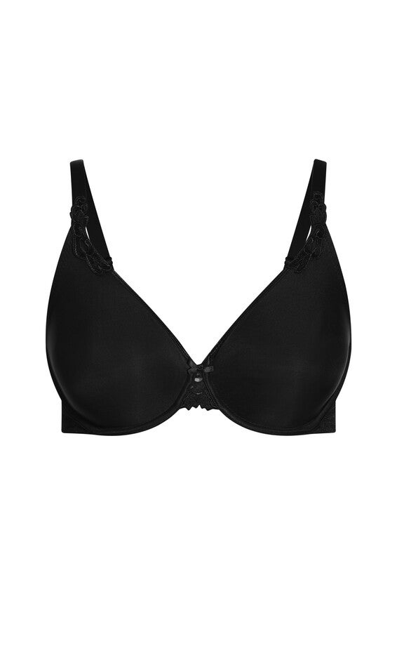 Minimizer Underwire Bra - black, , alternate image number null