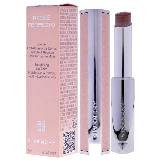 Rose Perfecto Beautifying Lip Balm - 111 Soft Nude by Givenchy for Women - 0.09 oz Lip Balm, NA, alternate image number null