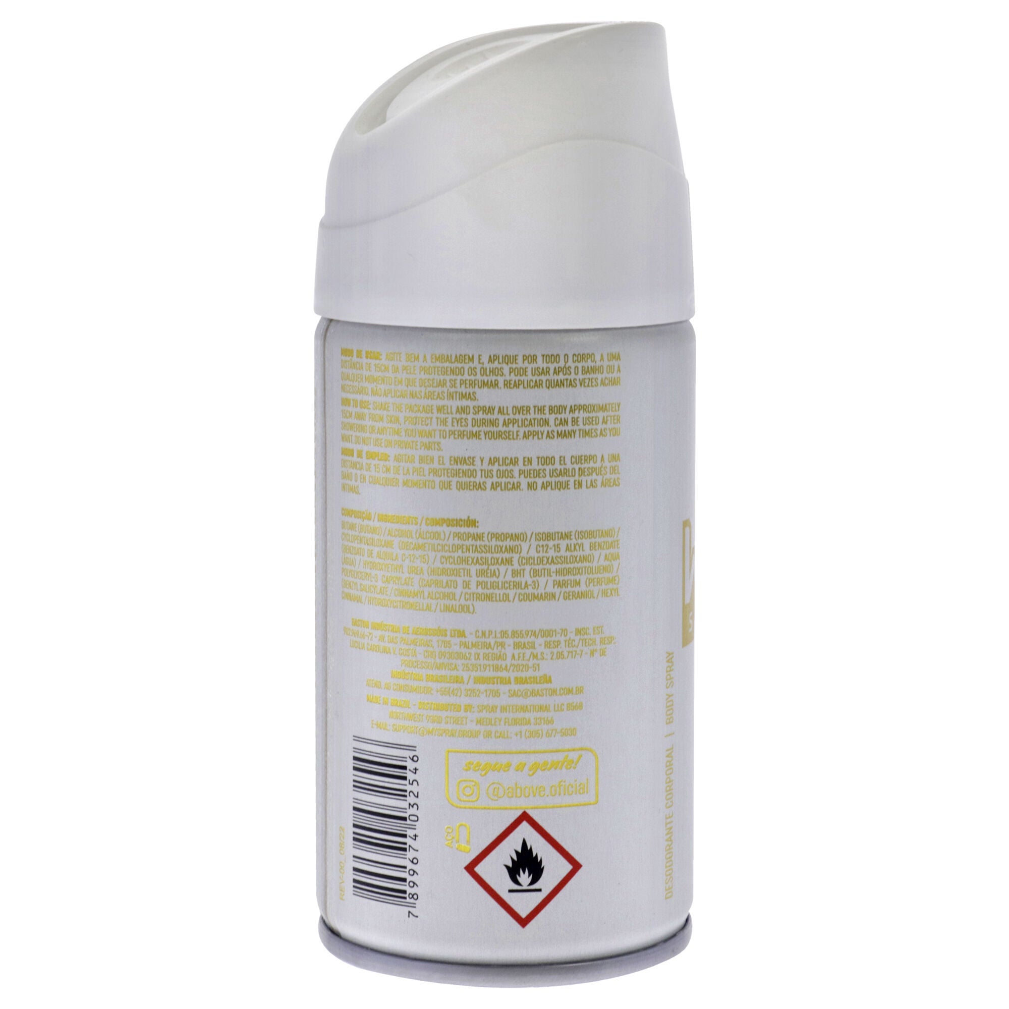 White Series Body Spray - Amethyst by Above for Women - 2.12 oz Body Spray, See Description, alternate image number 1