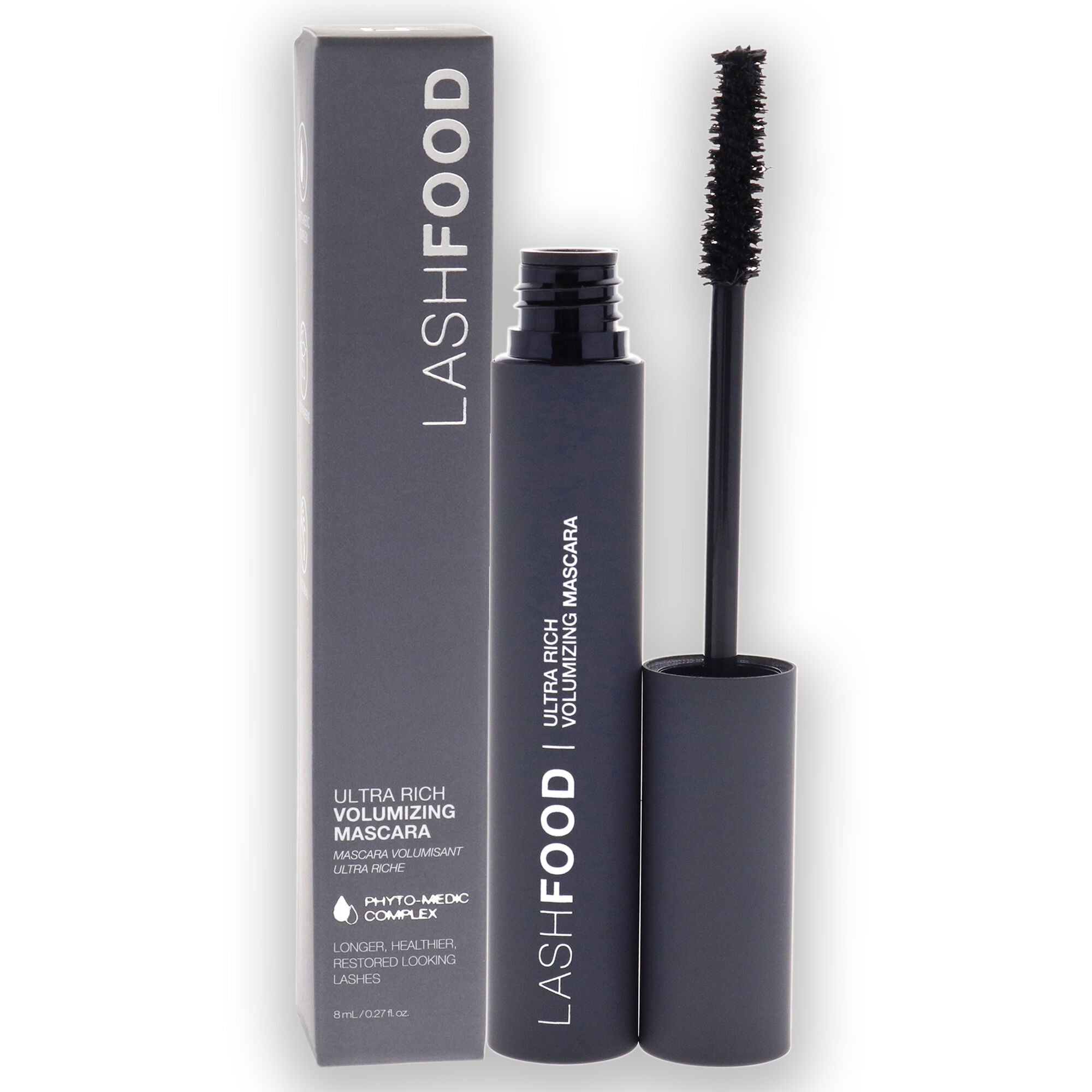 Ultra Rich Volumizing Mascara - Black by LashFood for Women - 0.27 oz Mascara, See Description, alternate image number 2
