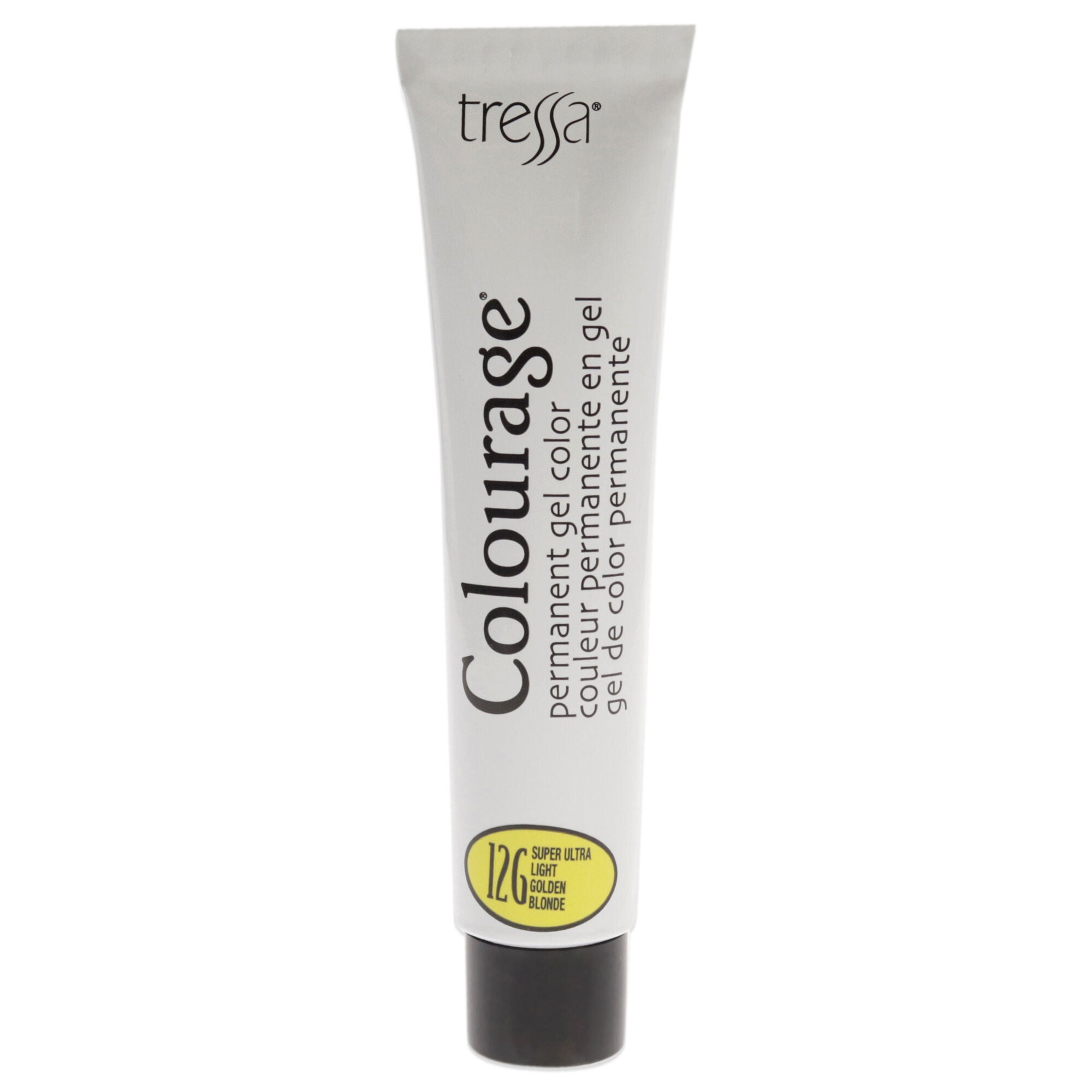 Colourage Permanent Gel Color - 12G Super Ultra Light Golden Blonde by Tressa for Unisex - 2 oz Hair Color, See Description, alternate image number 1