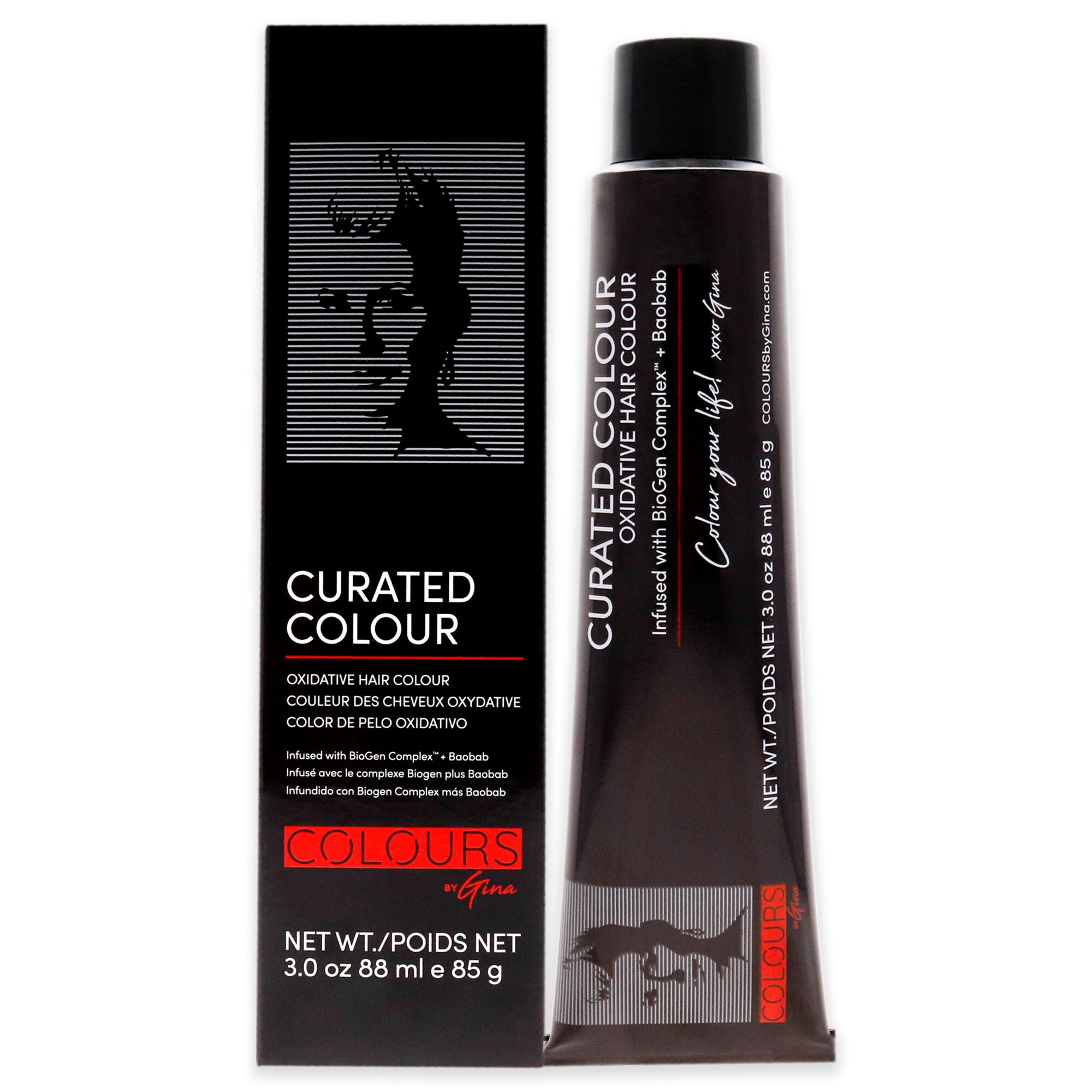 Curated Colour - 10.0-10N Extra Light Natural Blonde by Colours By Gina for Unisex - 3 oz Hair Color, See Description, hi-res image number 0