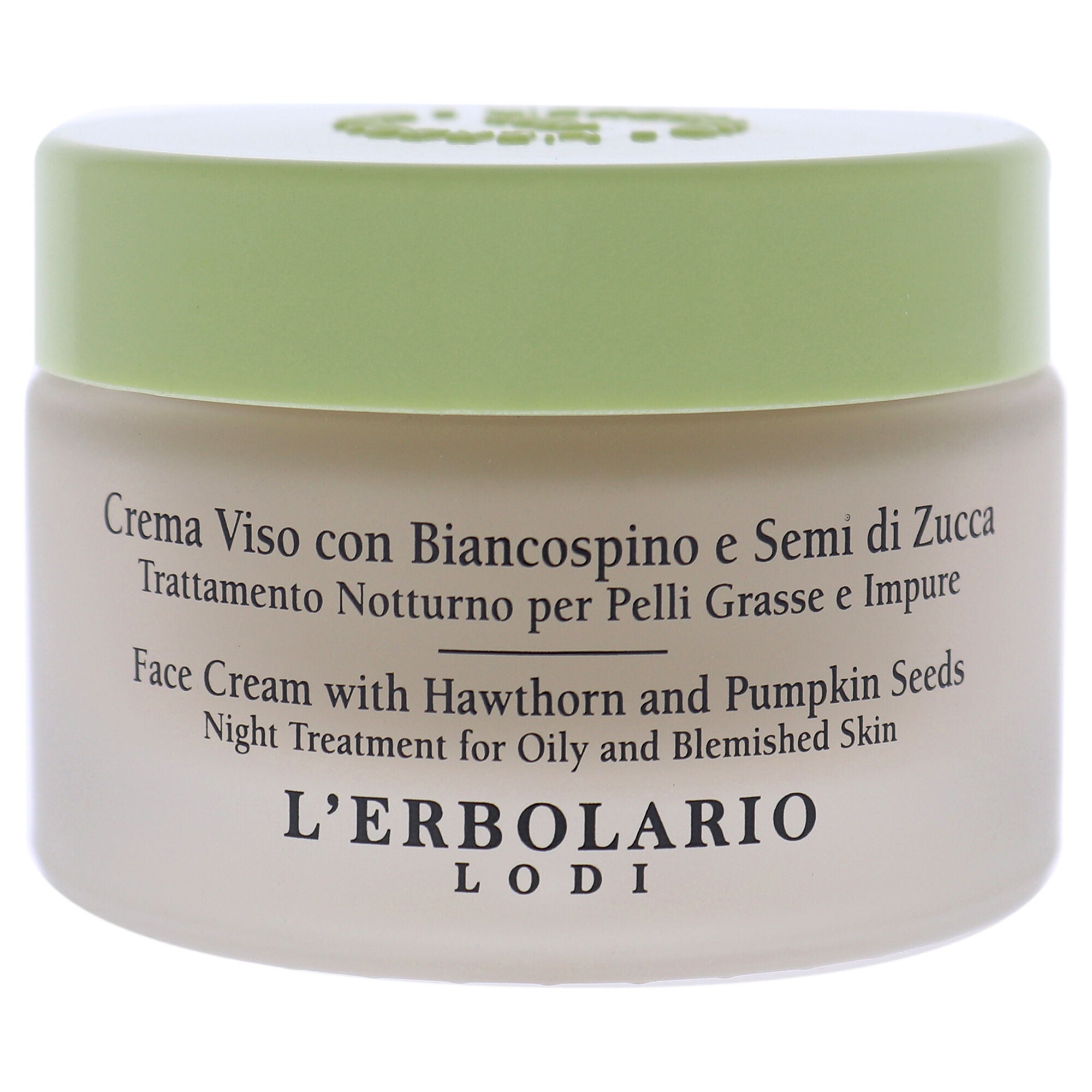Face Cream - Hawthorn and Pumpkin Seeds by LErbolario for Unisex - 1.6 oz Cream, See Description, alternate image number 4