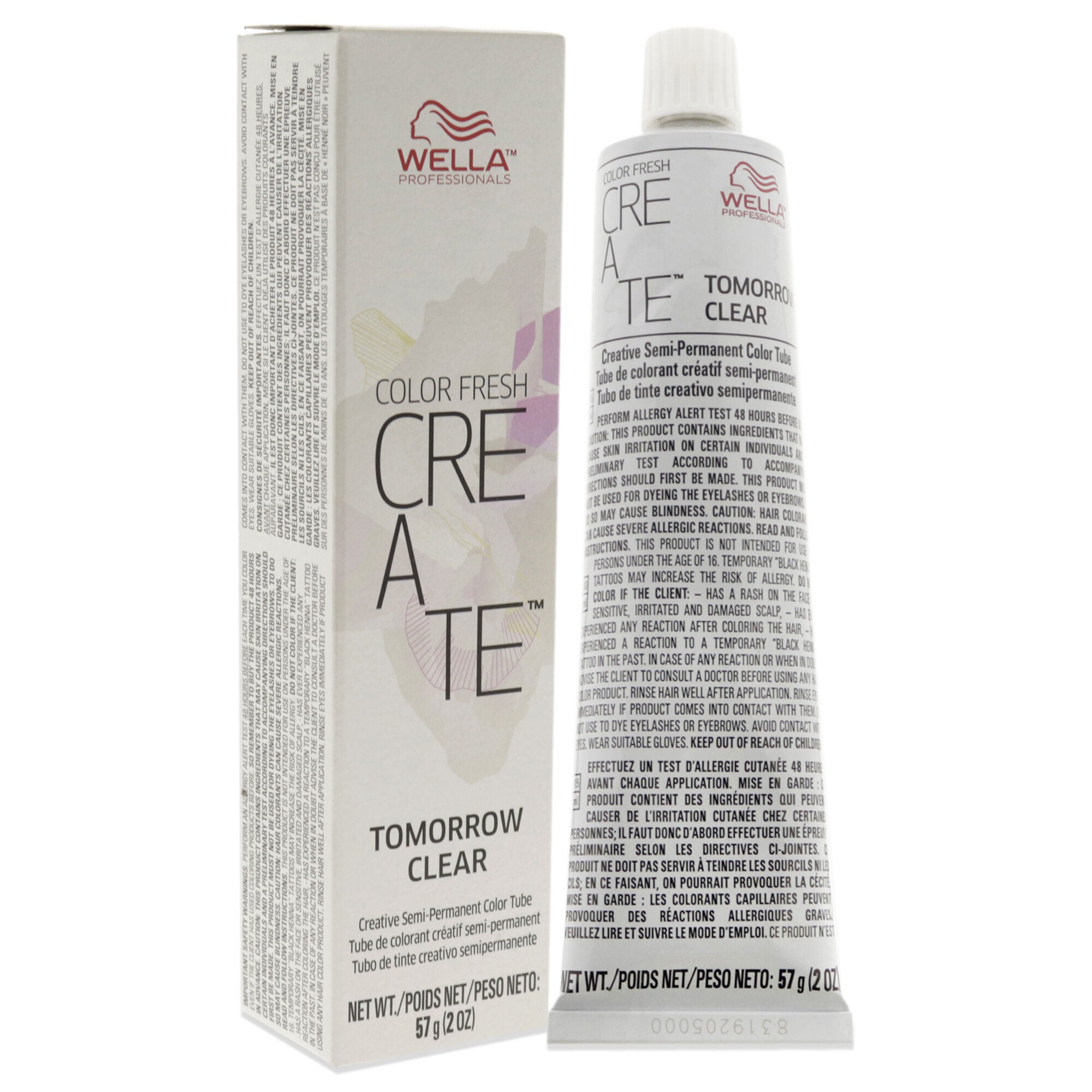 Color Fresh Create Semi-Permanent Color - Tomorrow Clear by Wella for Unisex - 2 oz Hair Color, See Description, alternate image number 2