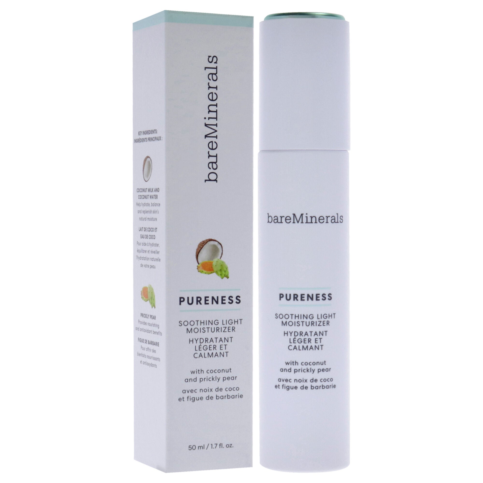 Pureness Soothing Light Moisturizer by bareMinerals for Unisex - 1.7 oz Moisturizer, See Description, alternate image number 2
