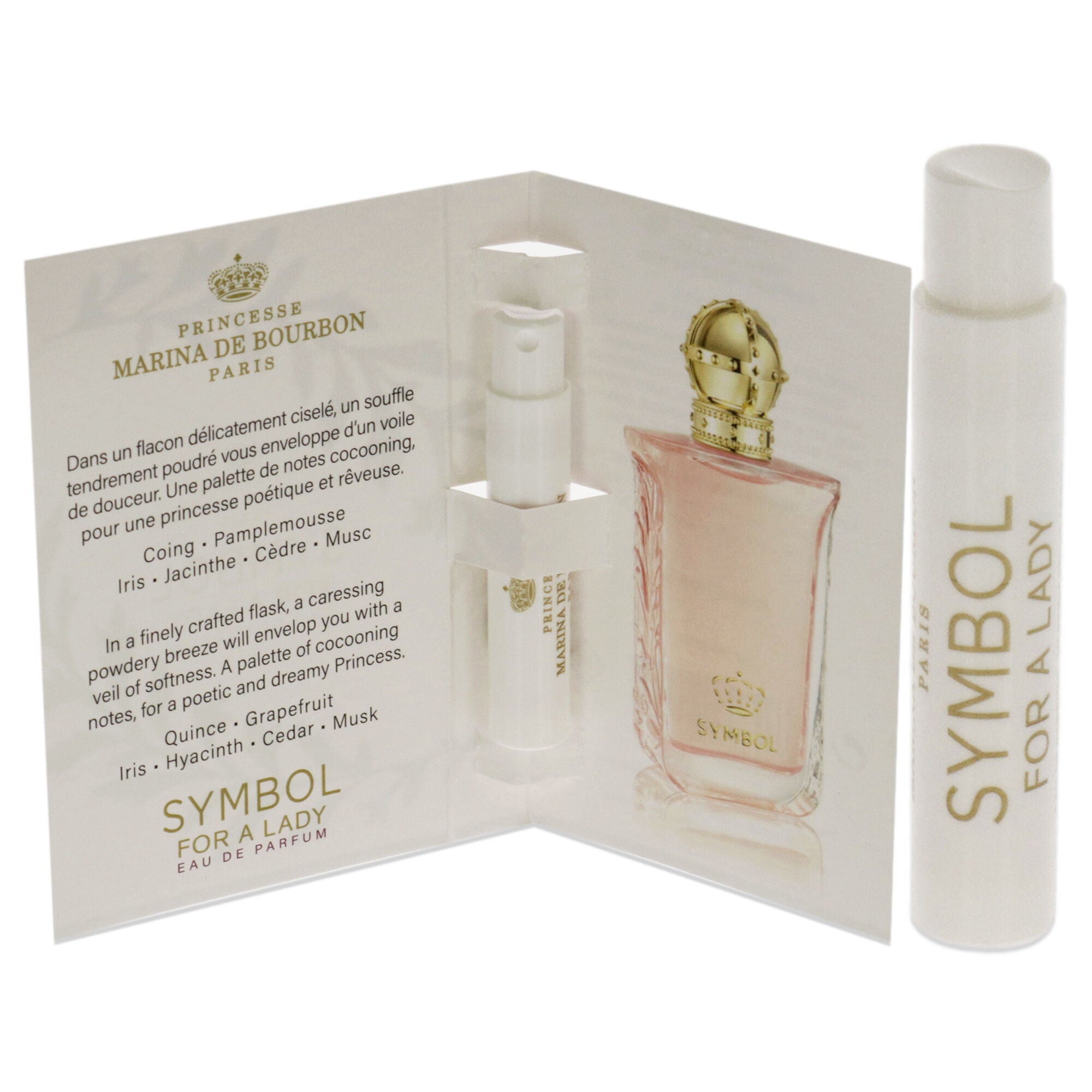 Symbol by Princesse Marina de Bourbon for Women - 1 ml EDP Spray Vial (Mini), See Description, alternate image number 2