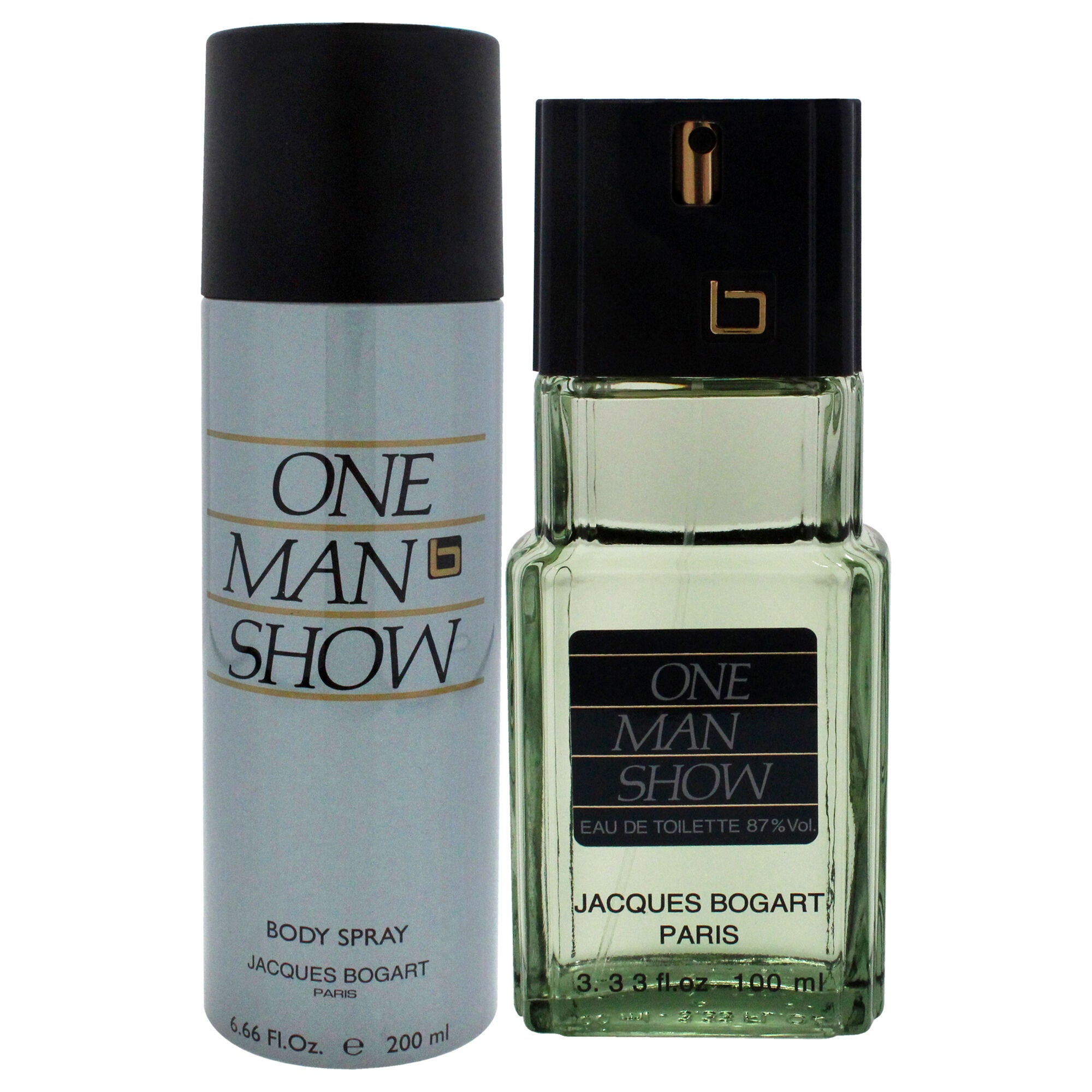 One Man Show by Jacques Bogart for Men - 2 Pc Gift Set 3.3oz EDT Spray, 6.6oz Body Spray, See Description, alternate image number 3