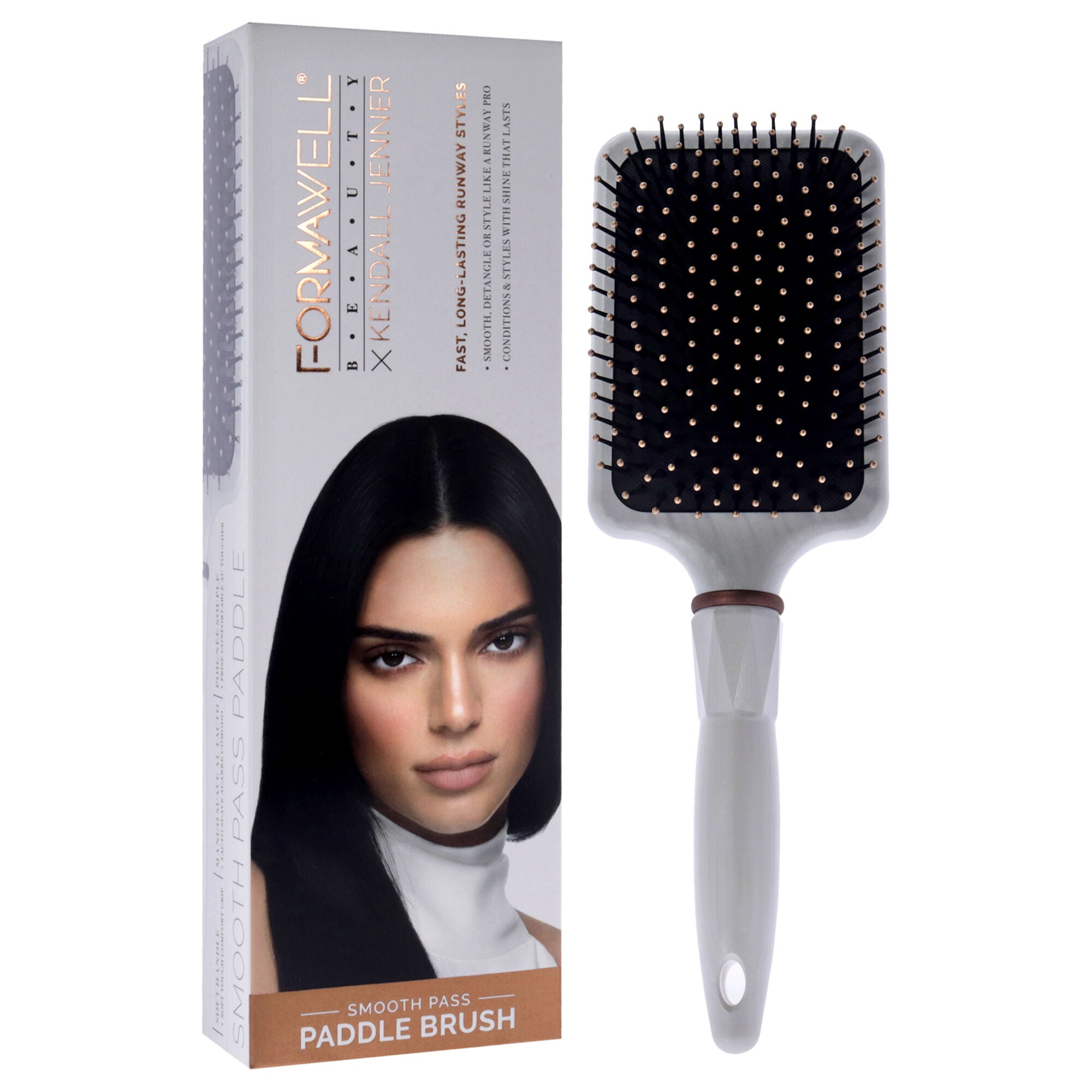 Beauty X Kendall Jenner Smooth Pass Paddle Brush by Kendall Jenner for Unisex - 1 Pc Hair Brush, See Description, alternate image number 2