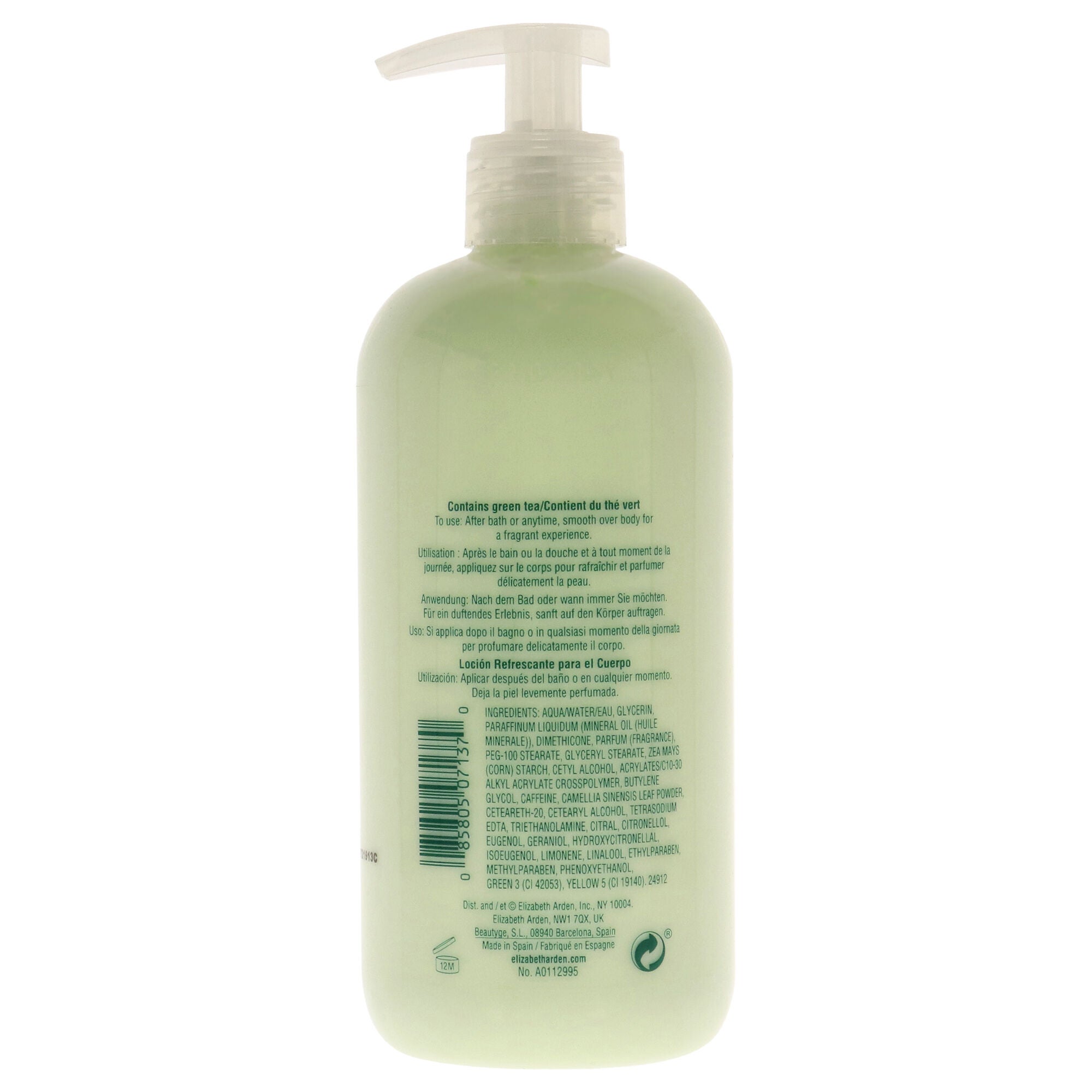 Green Tea by Elizabeth Arden for Women - 16.8 oz Refreshing Body Lotion, , alternate image number 3
