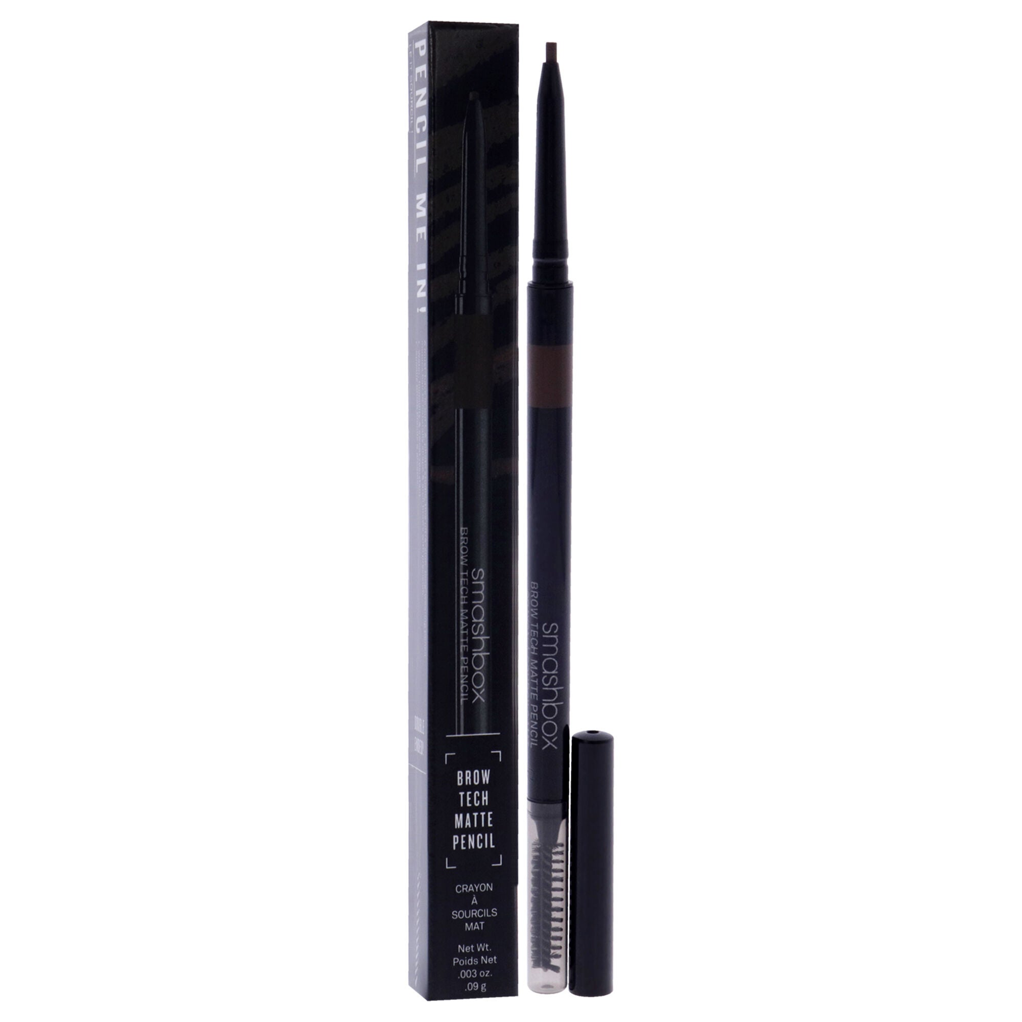 Brow Tech Matte Pencil - Brunette by SmashBox for Women - 0.003 oz Eyebrow Pencil, , alternate image number 6