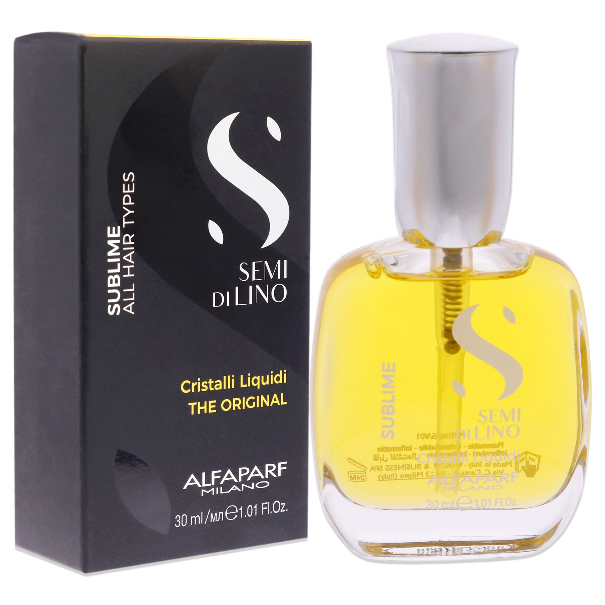 Sublime Cristalli Liquidi The Original by Alfaparf Milano for Unisex - 1.01 oz Serum, See Description, alternate image number 2