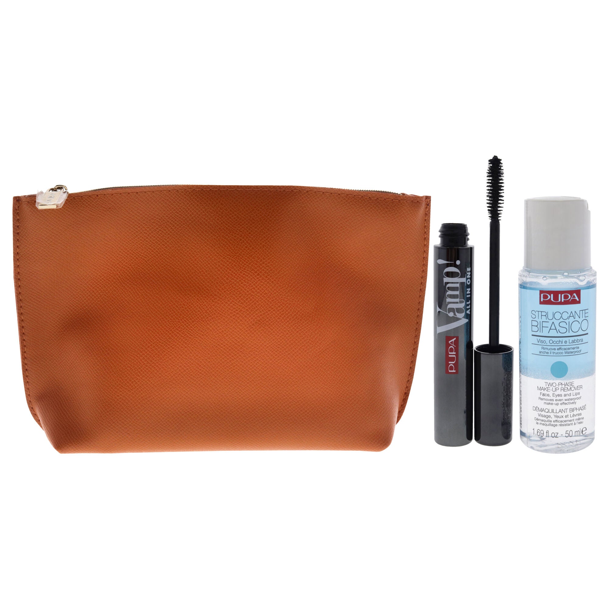 Vamp! All in One and Two-Phase Make-Up Remover Set by Pupa Milano for Women - 3 Pc Set, See Description, alternate image number 3