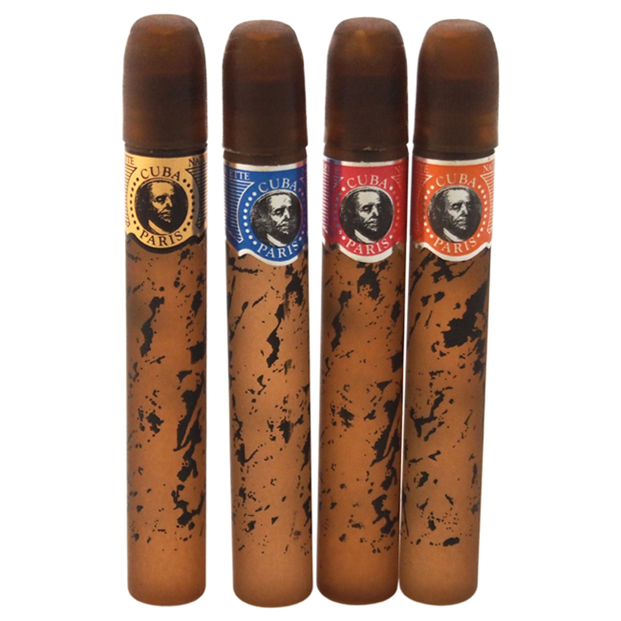 Cuba by Cuba for Men - 4 Pc Mini Gift Set cuba gold, cuba red, cuba blue, cuba orange (5ml each), , alternate image number 5