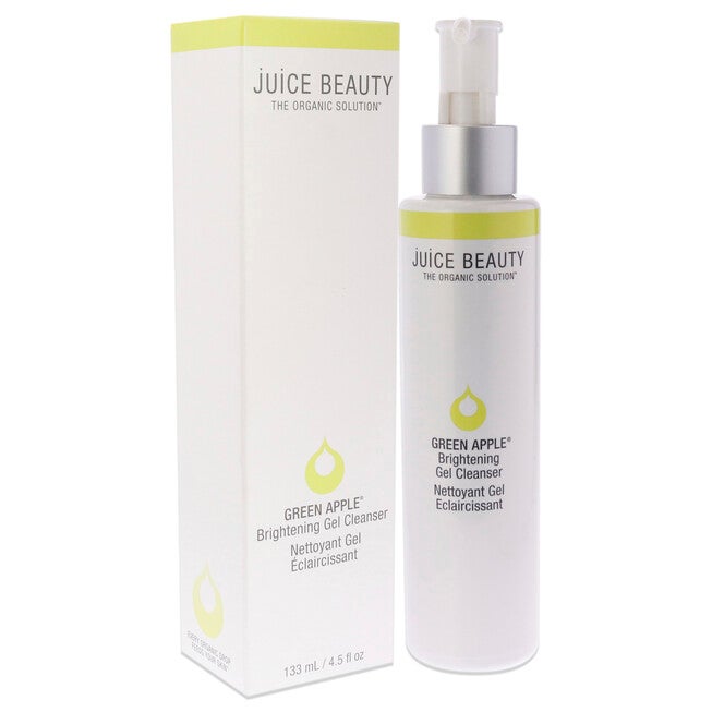 Green Apple Brightening Gel Cleanser by Juice Beauty for Women - 4.5 oz Cleanser, NA, alternate image number null