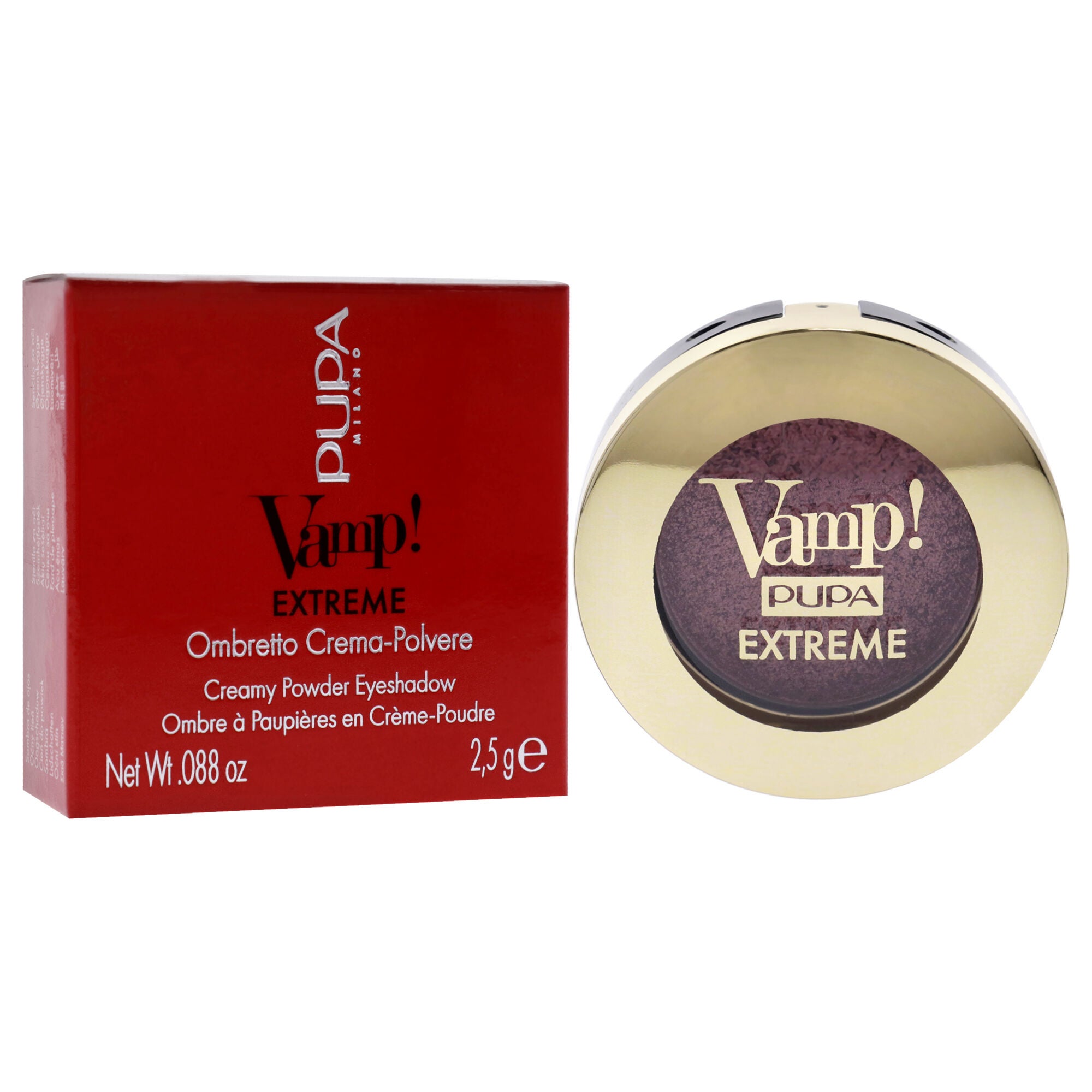 Vamp! Extreme Cream Powder Eyeshadow - 003 Extreme Ginger by Pupa Milano for Women - 0.088 oz Eye Shadow, See Description, alternate image number 1