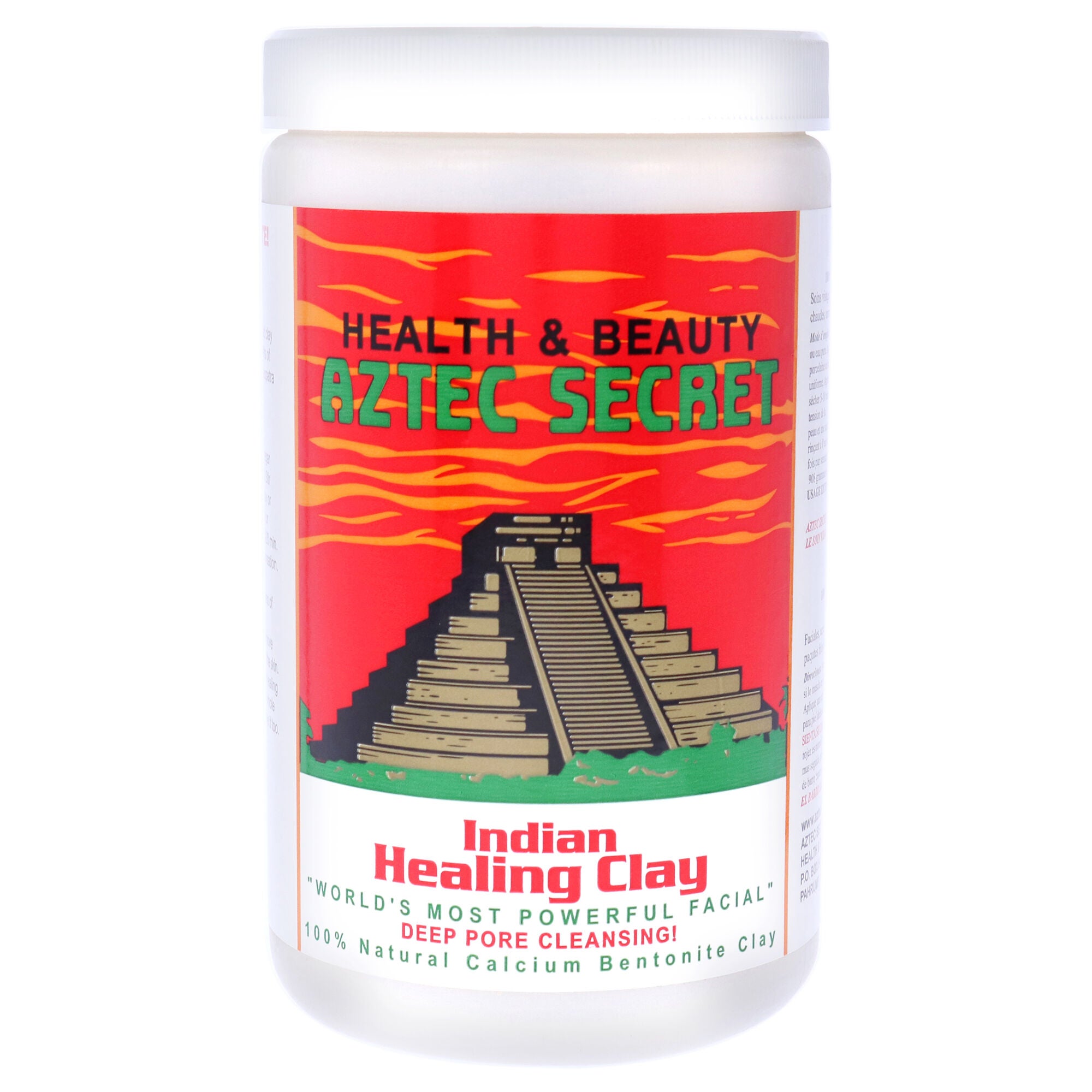 Indian Healing Clay by Aztec Secret for Unisex - 2 lb Clay, See Description, hi-res image number 0