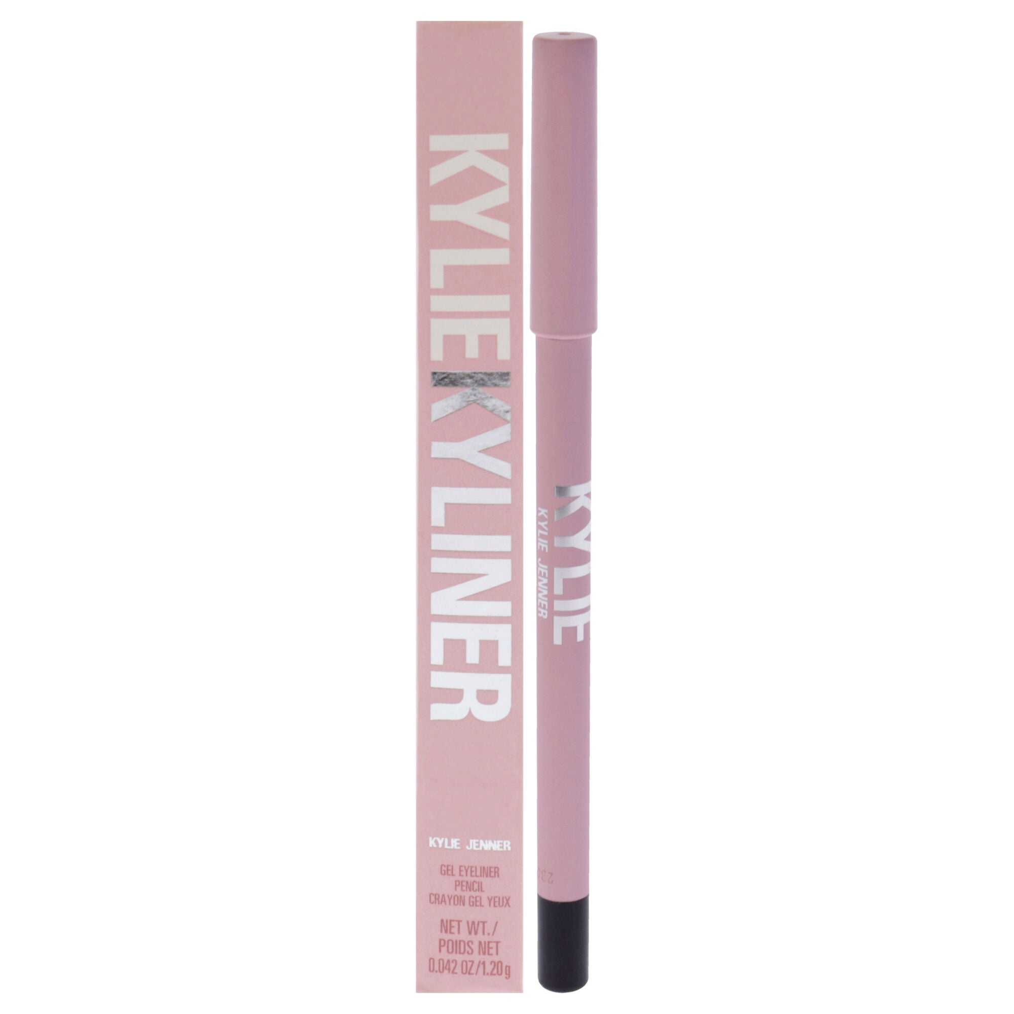 Kyliner Gel Eyeliner Pencil - 002 Grey Matte by Kylie Cosmetics for Women - 0.042 oz Eyeliner, See Description, hi-res image number 0