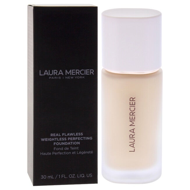 Real Flawless Weightless Perfecting Foundation - 1W1 Cashmere by Laura Mercier for Women - 1 oz Foundation, NA, alternate image number null