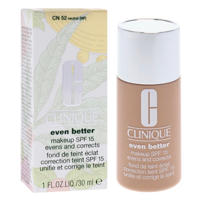 Even Better Makeup SPF 15 - CN 52 Natural by Clinique for Women - 1 oz Foundation, See Description, alternate image number 1