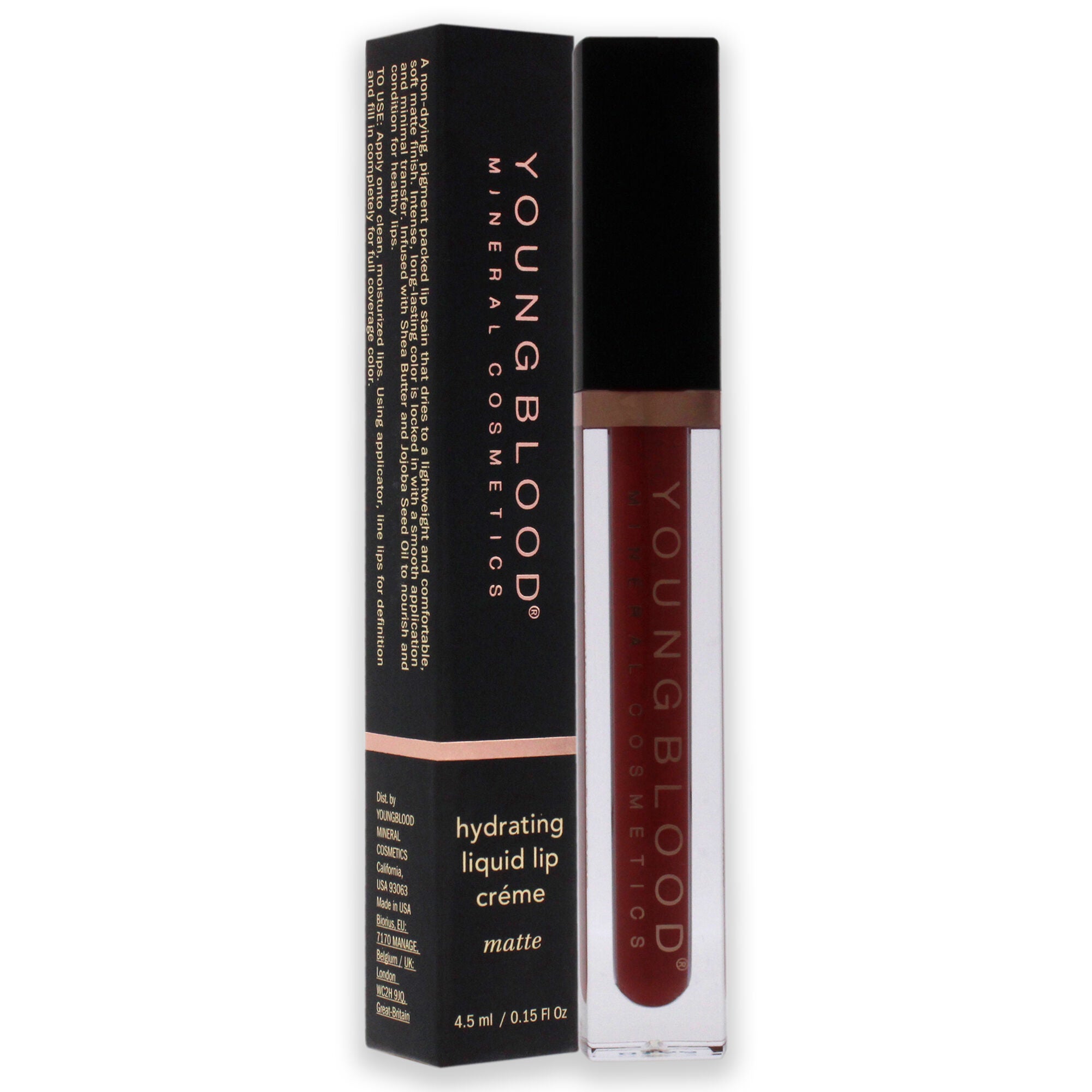 Hydrating Liquid Lip Creme - La Dolce Vita by Youngblood for Women - 0.15 oz Lipstick, , alternate image number 7