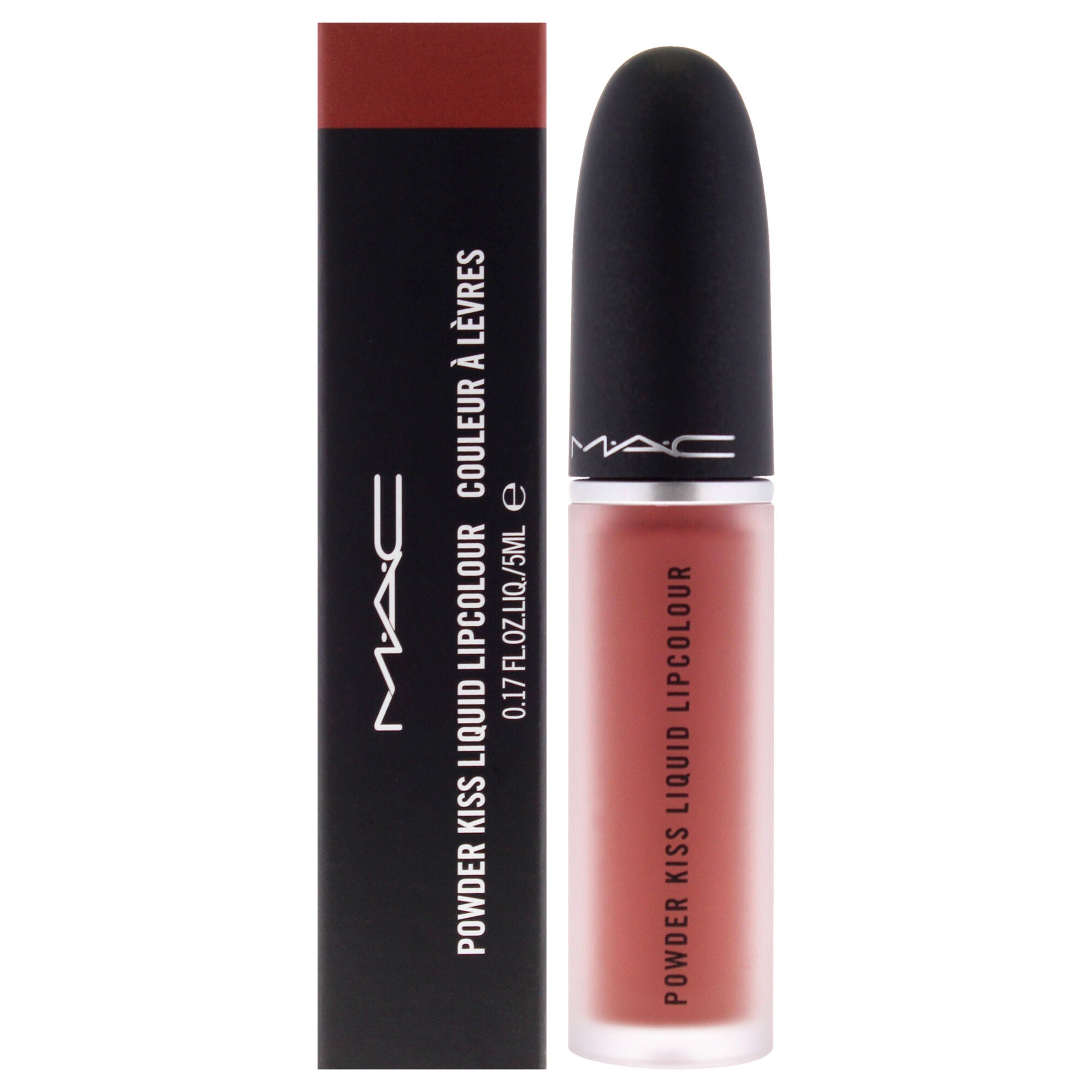 Powder Kiss Liquid Lipcolor - 989 Mull It Over by MAC for Women - 0.17 oz Lipstick, See Description, hi-res image number 0