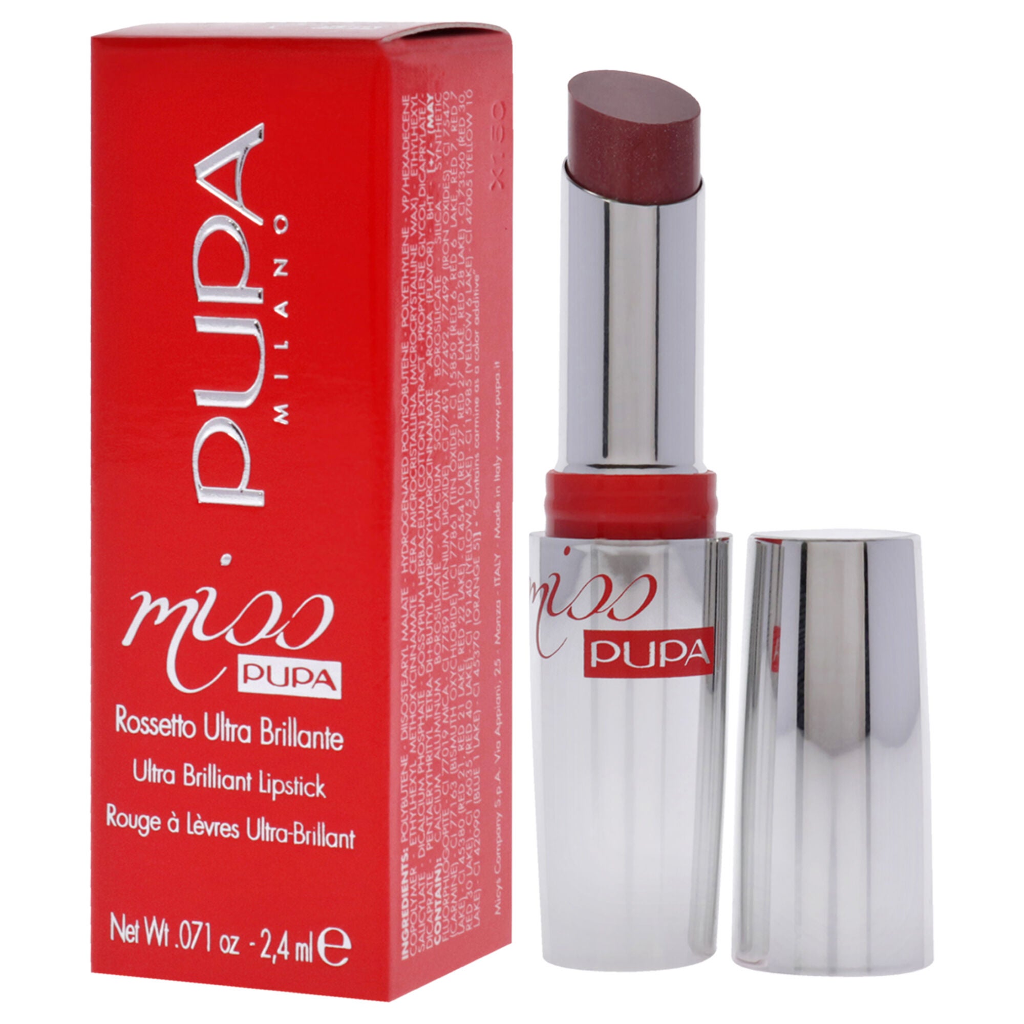 Miss Pupa Ultra Brilliant Lipstick - 603 Upper East Side by Pupa Milano for Women - 0.071 oz Lipstick, , alternate image number 7