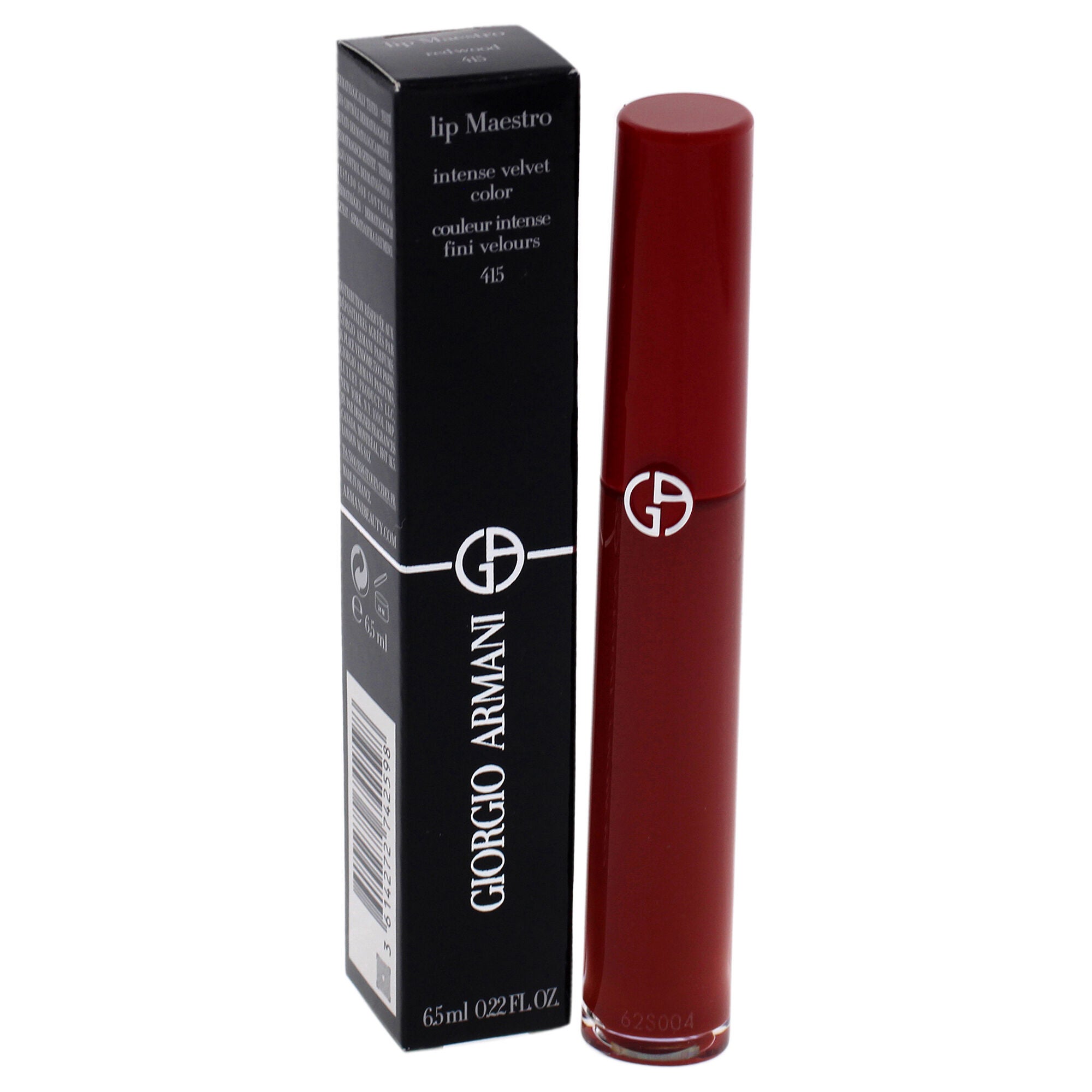 Lip Maestro Liquid Lipstick - 415 Redwood by Giorgio Armani for Women - 0.22 oz Lipstick, , alternate image number 7