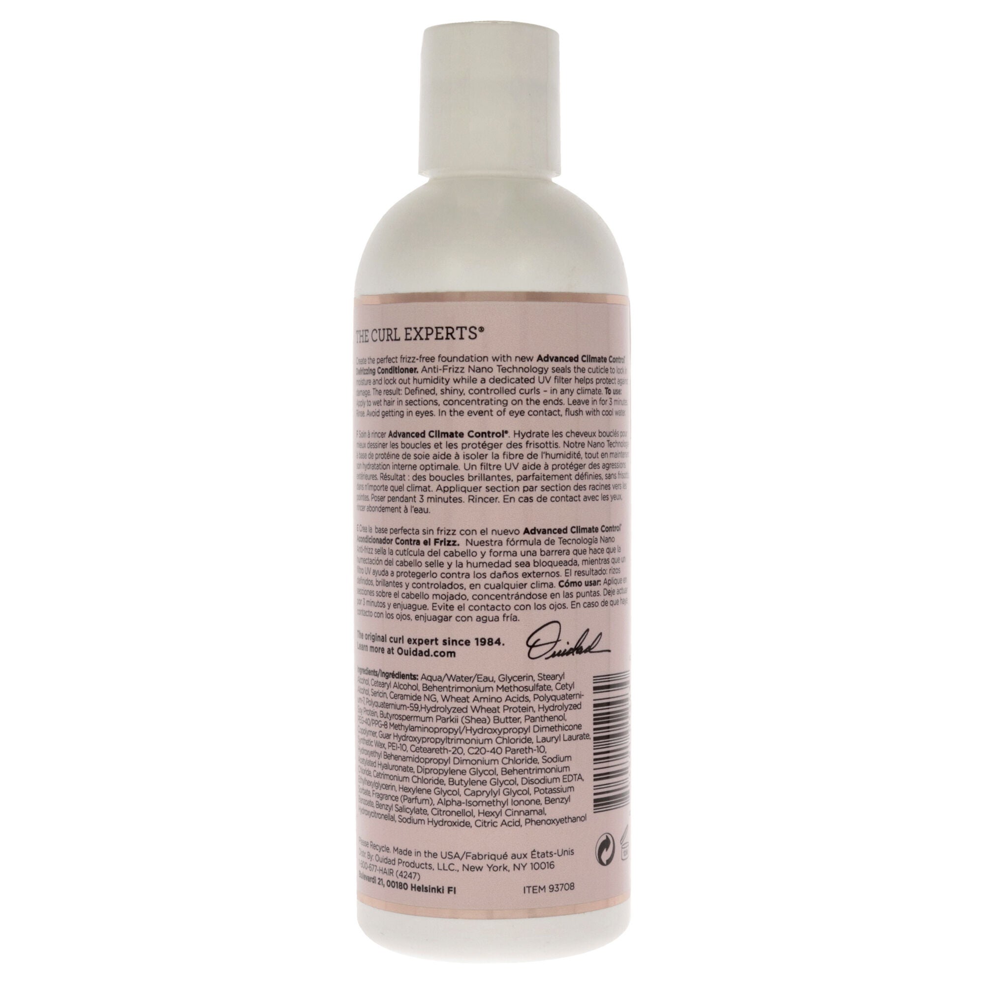 Advanced Climate Control Defrizzing Conditioner by Ouidad for Unisex - 8.5 oz Conditioner, See Description, alternate image number 1