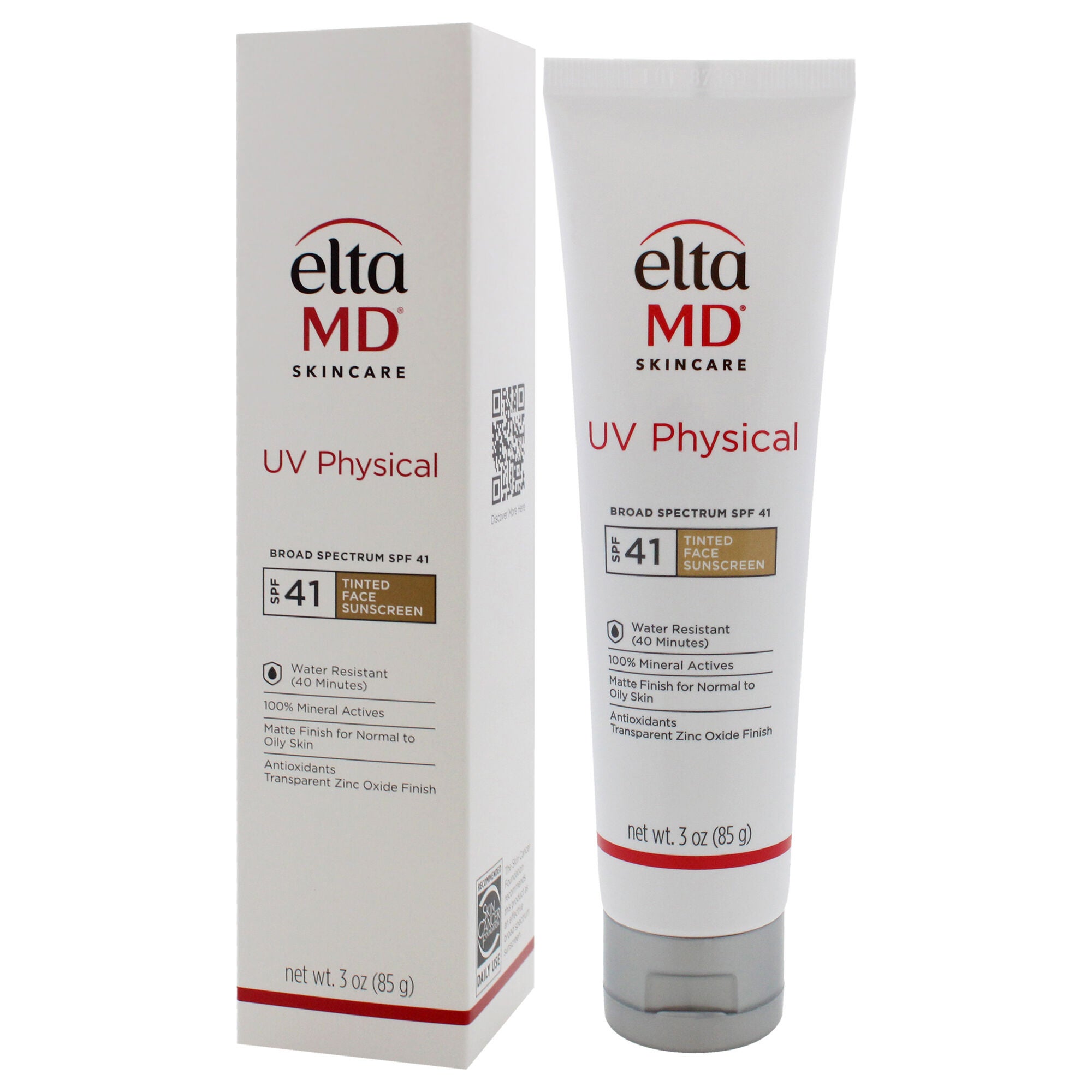 UV Physical Sunscreen SPF 41 by EltaMD for Unisex - 3 oz Sunscreen, See Description, alternate image number 3